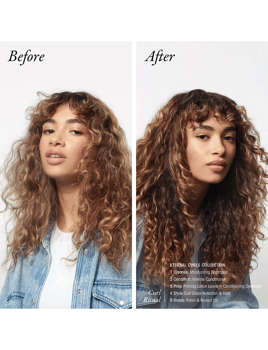 Oribe - Eternal Curls Polish & Protect Oil 100 ml - håroljor - clear - 3