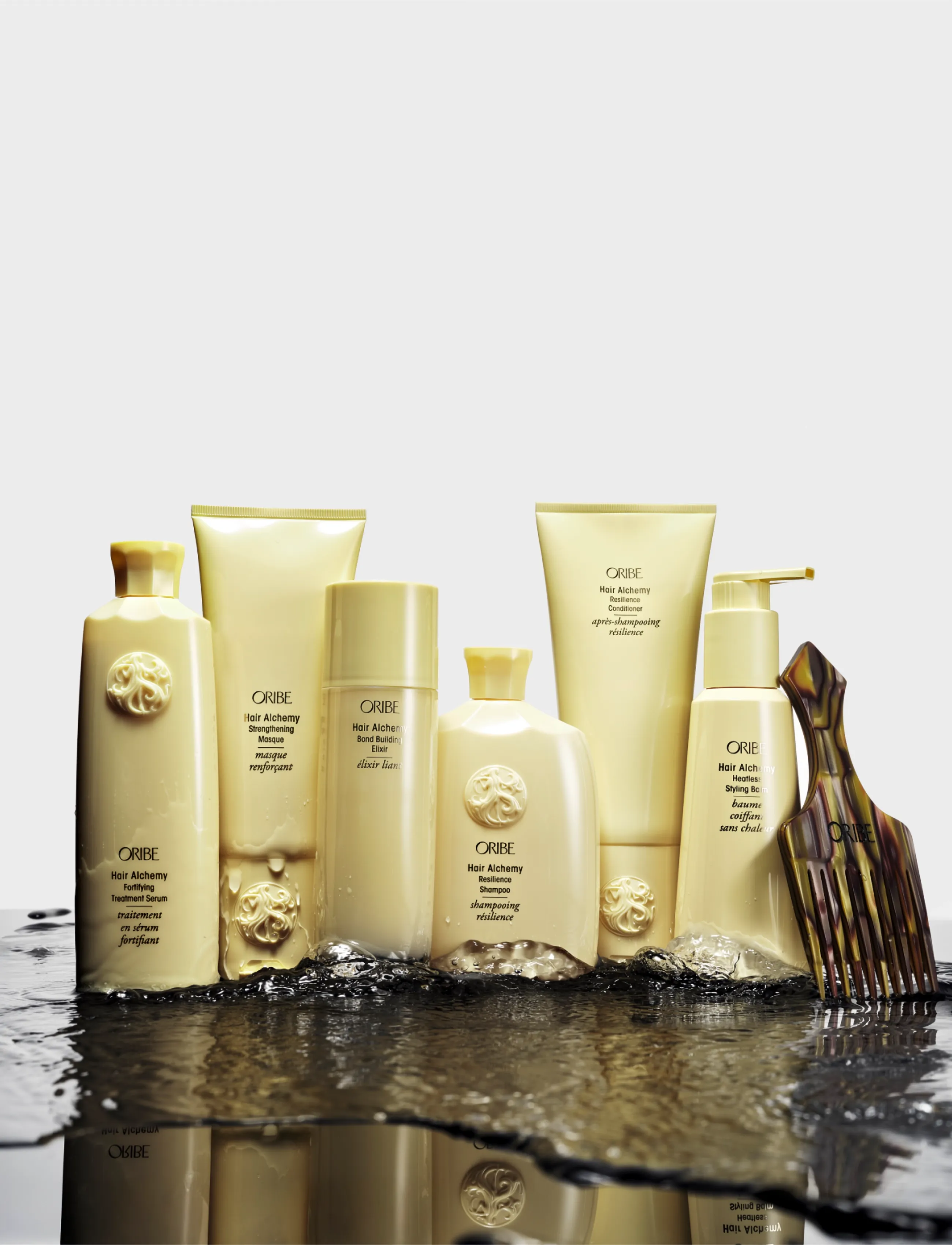 Oribe - Hair Alchemy Bond Building Elixir - hårserum - clear - 4