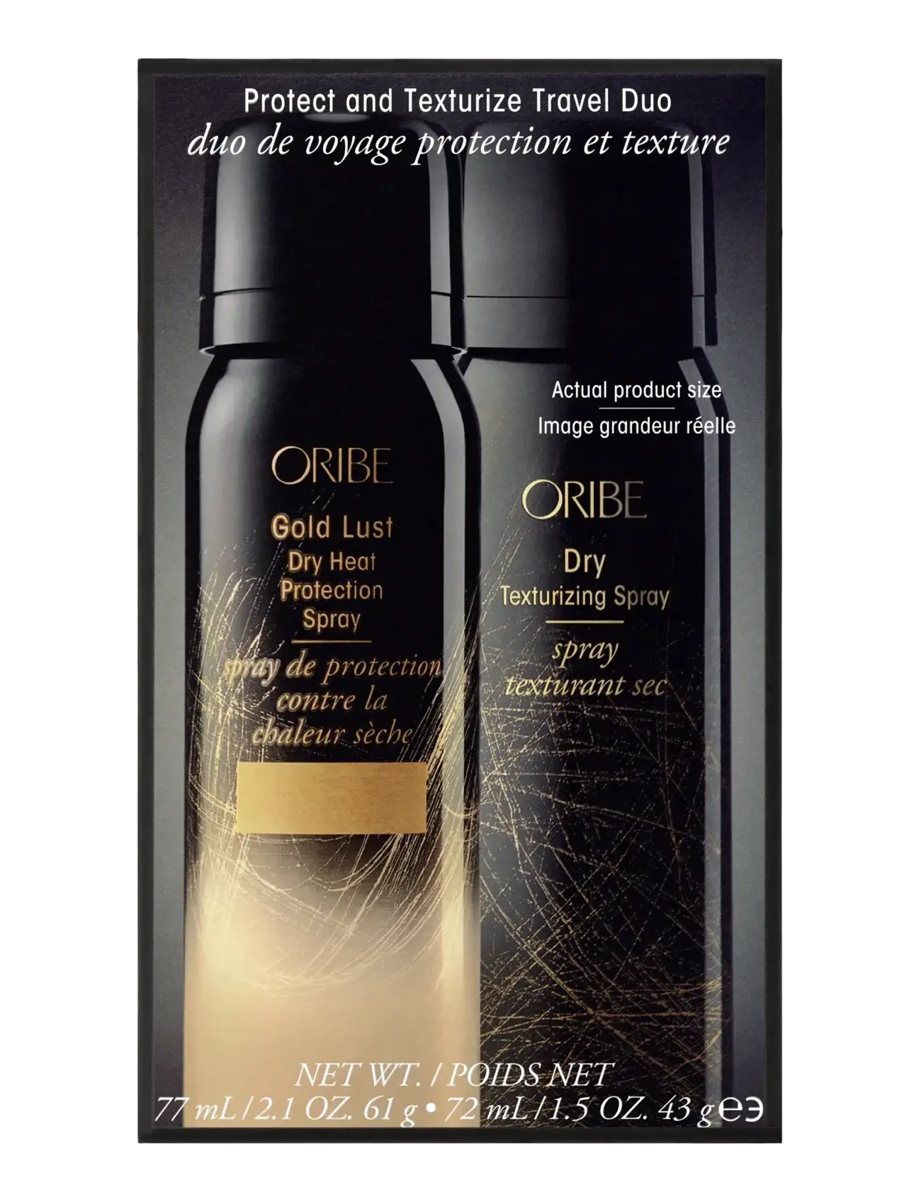 Oribe - Protect and Texturize Travel Duo - gavesæt - clear - 3