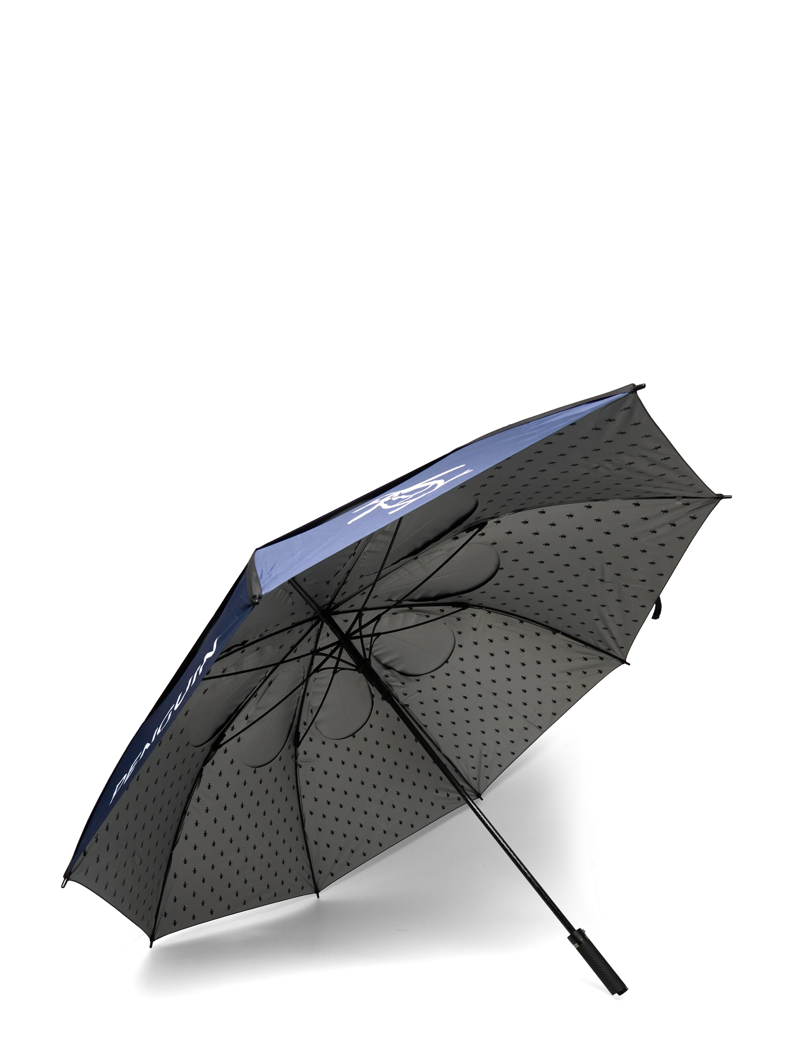 Original Penguin Golf - PETE GOLF UMBRELLA - golf-ausrüstung - black iris - 1