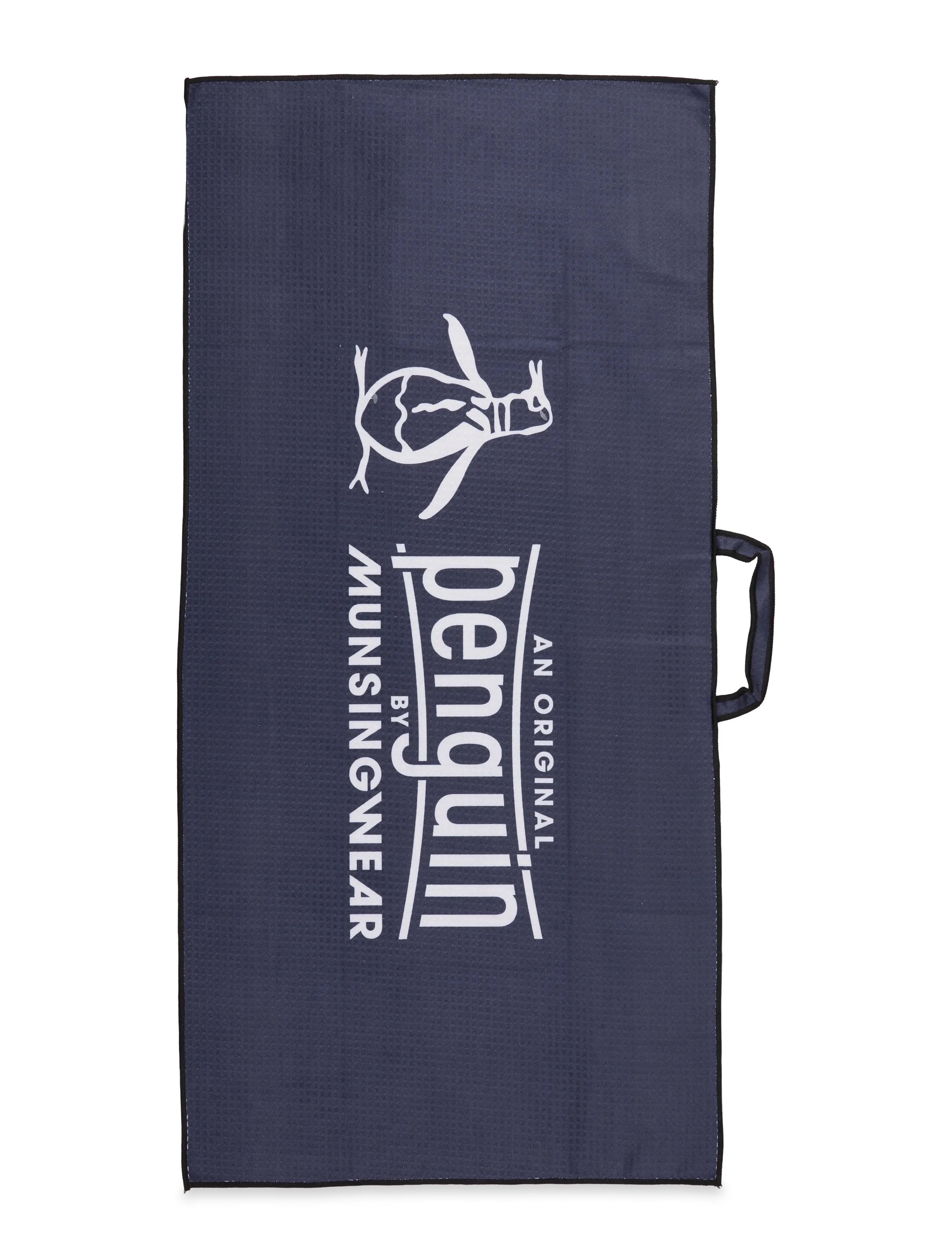 Original Penguin Golf Penguin Waffle Golf Towel, NS, Navy, Sport Golf Equipment > Golf Accessories, Dame