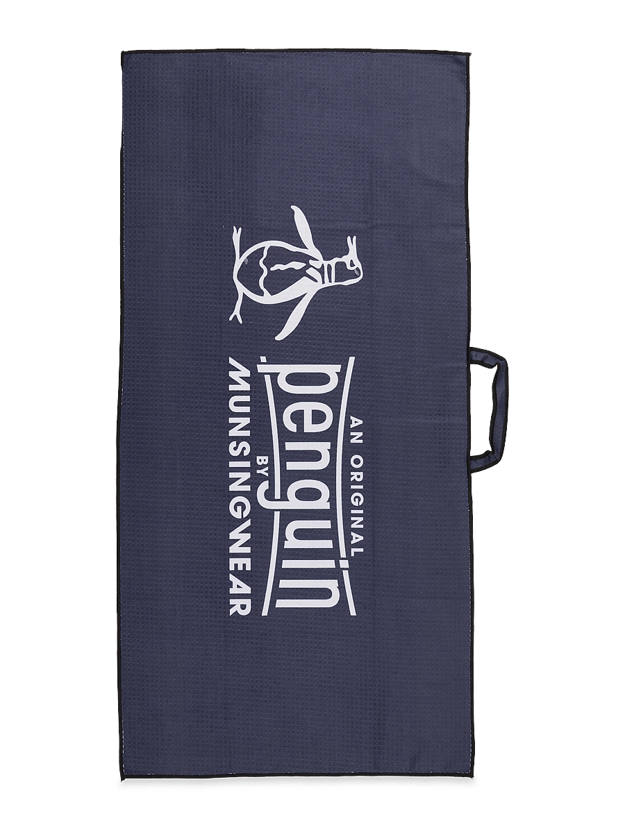 Original Penguin Golf - PENGUIN WAFFLE GOLF TOWEL - golfi tarvikud - black iris - 0
