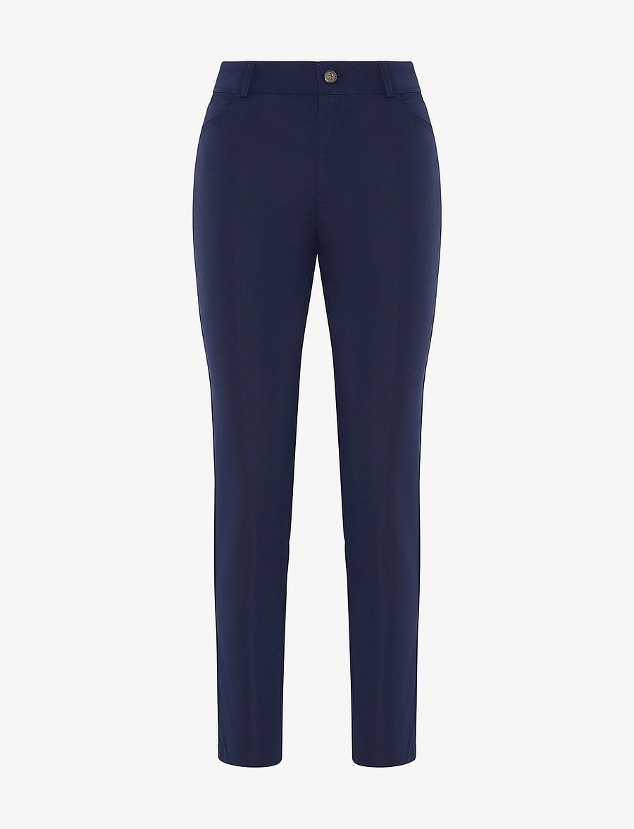 Original Penguin Golf - Veronica 5-Pocket Full Length Slim Leg Pant - golfhosen - black iris - 1