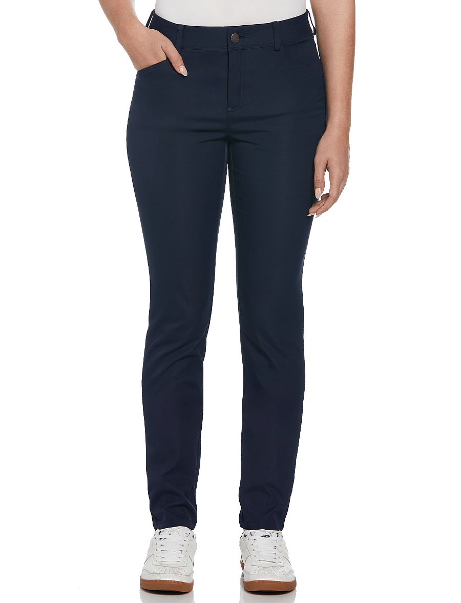 Original Penguin Golf - Veronica 5-Pocket Full Length Slim Leg Pant - golfhosen - black iris - 0