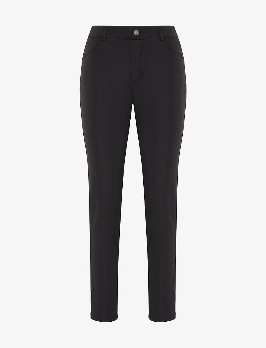 Original Penguin Golf - Veronica 5-Pocket Full Length Slim Leg Pant - golfhosen - caviar - 1