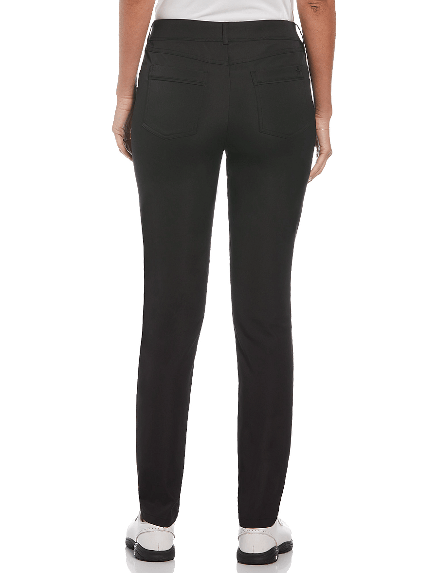 Original Penguin Golf - Veronica 5-Pocket Full Length Slim Leg Pant - golfhosen - caviar - 3