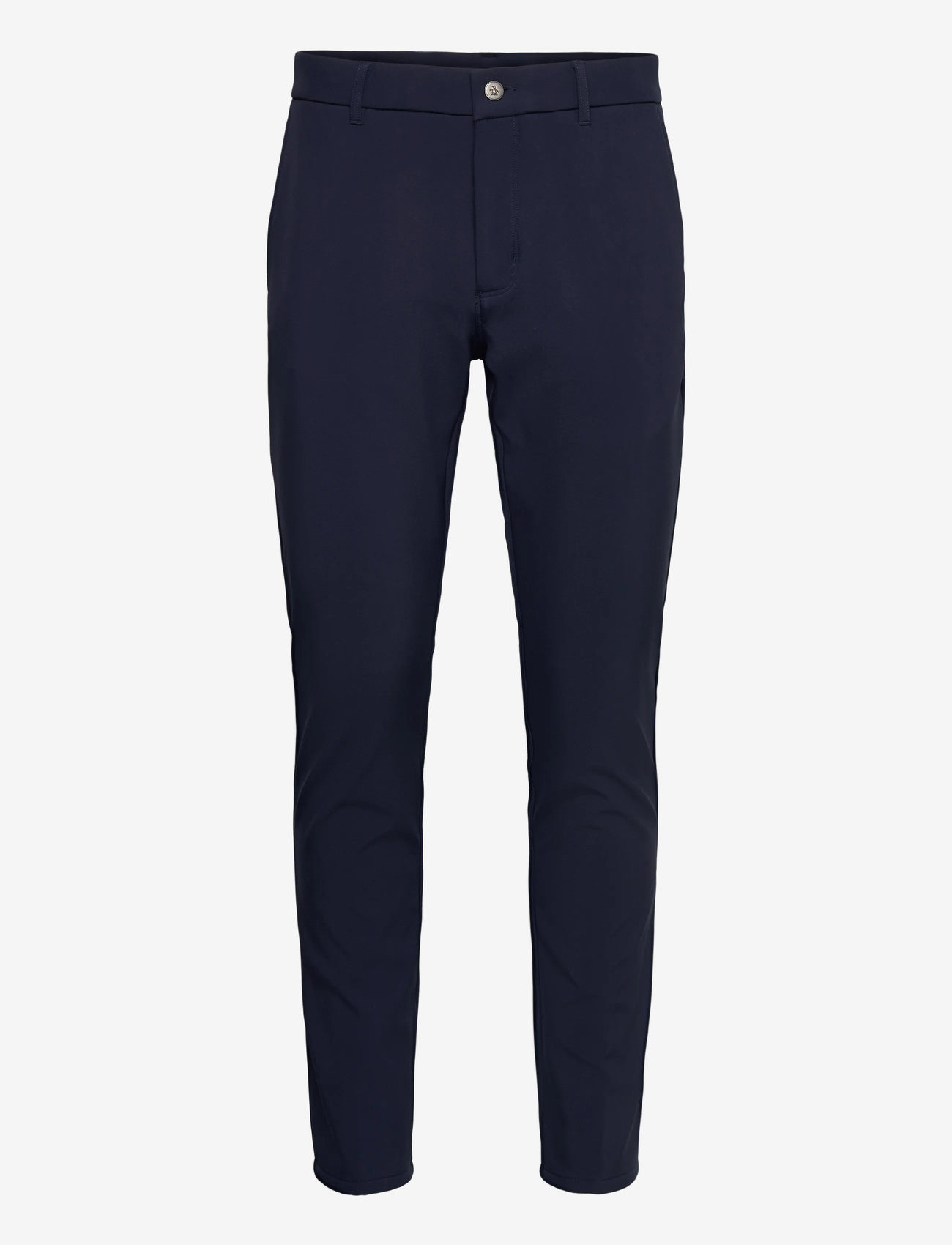 Original Penguin Golf - Flat Front Thermal Trouser - golfbyxor - black iris - 0