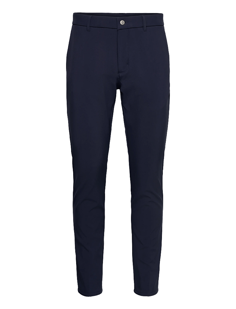 Original Penguin Golf - Flat Front Thermal Trouser - golfbyxor - black iris - 0