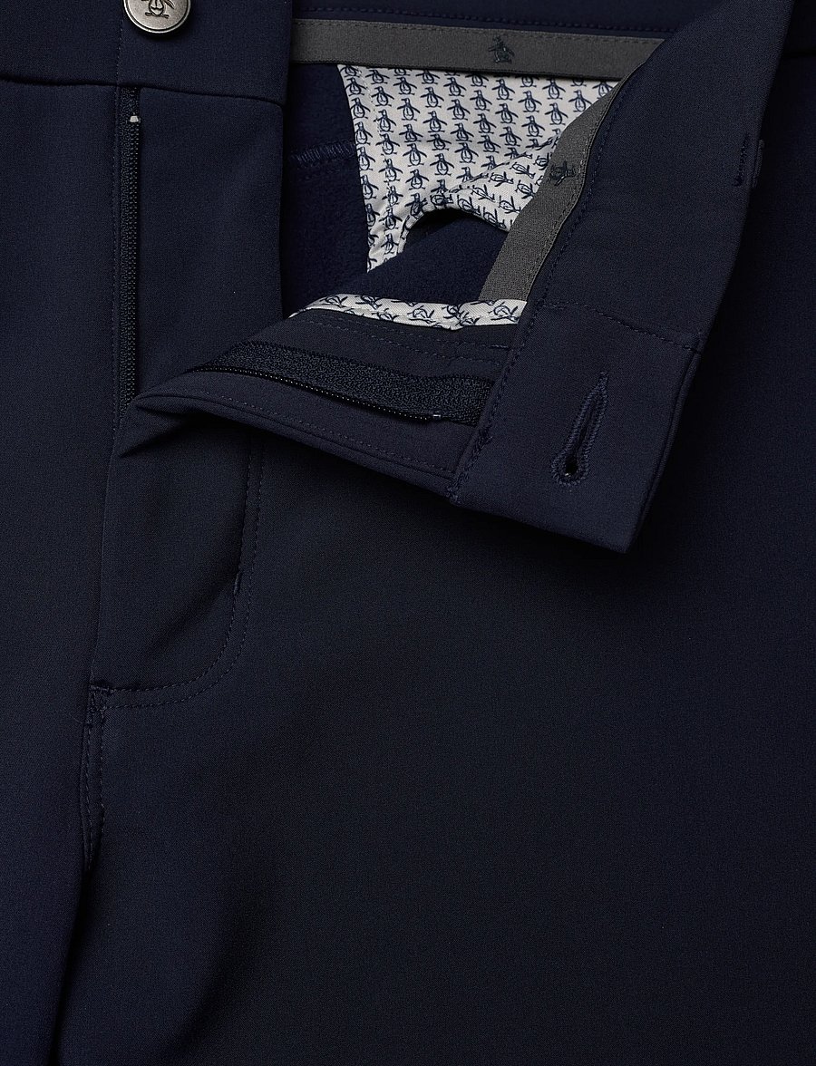 Original Penguin Golf - Flat Front Thermal Trouser - golfbukser - black iris - 3