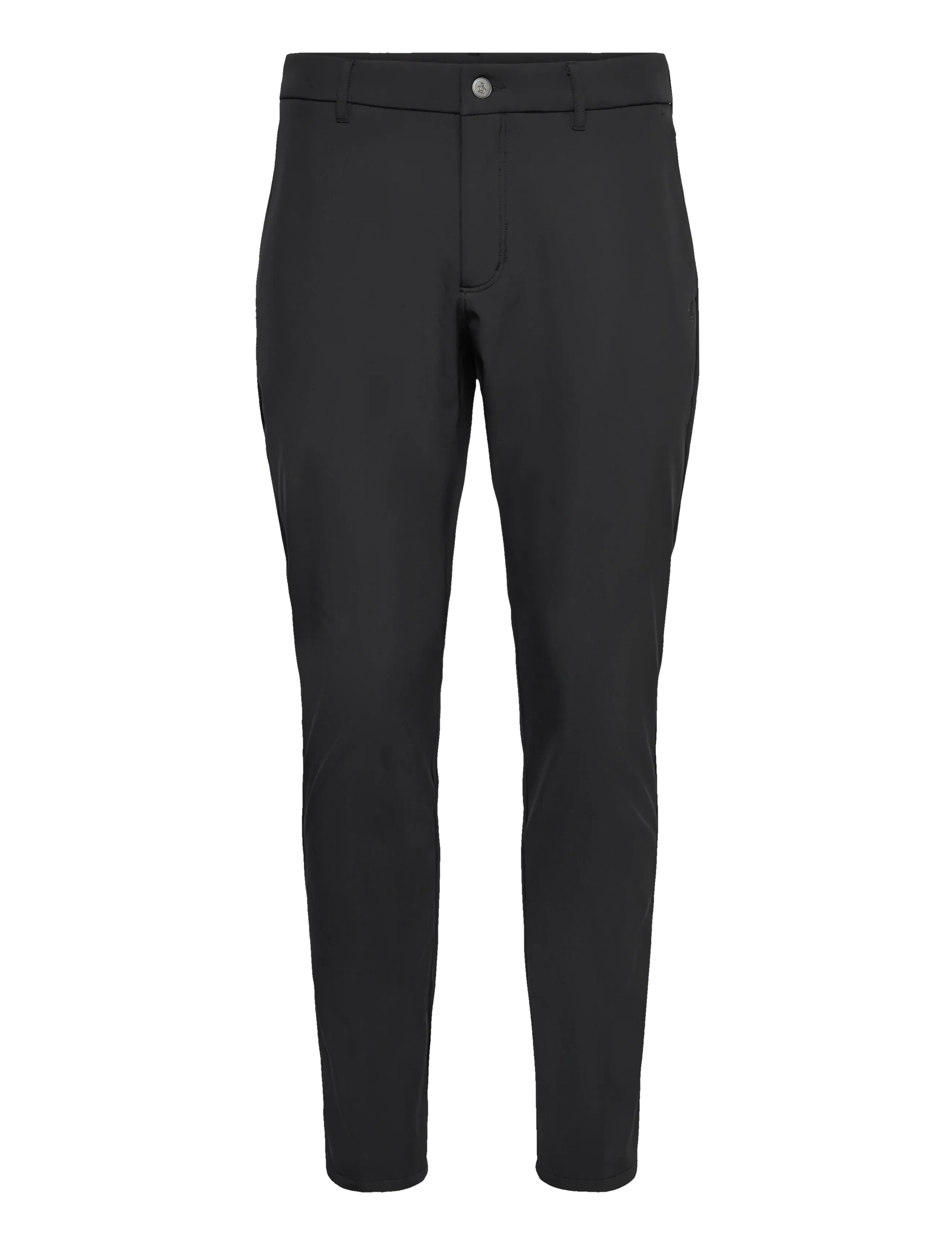 Original Penguin Golf Flat Front Thermal Trouser - Hosen - CAVIAR / black