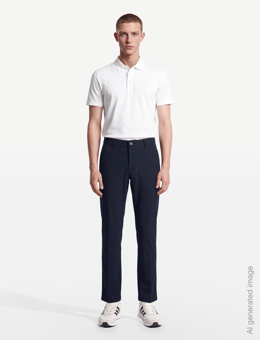 Original Penguin Golf - POLAR PETE THERMAL TROUSER - golfbukser - black iris - 0