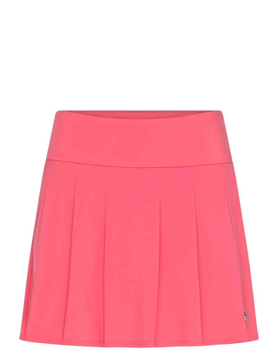 Original Penguin Golf - 17″ Pleated Skort - skorts - sunkissed coral - 0