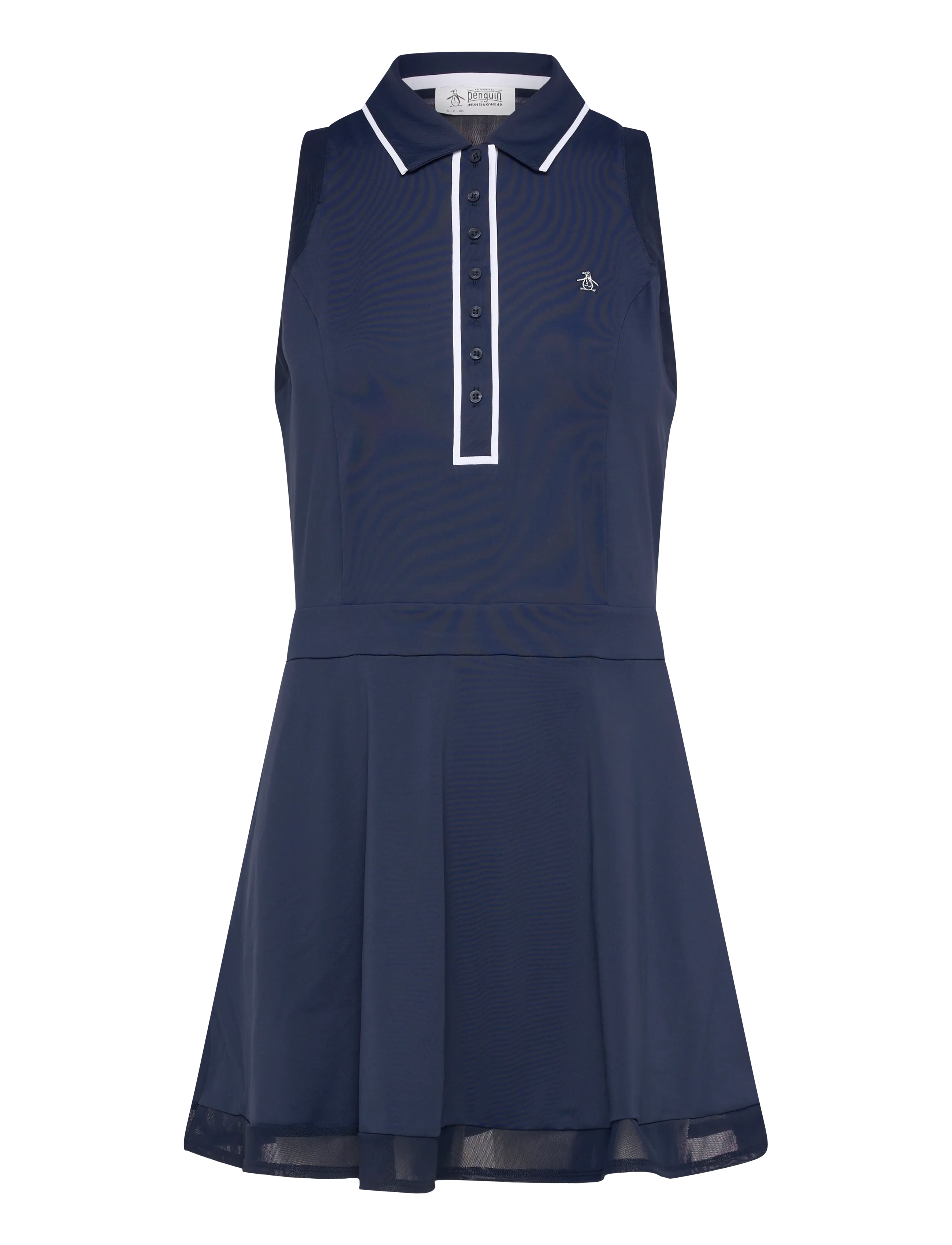 Original Penguin Golf Sleeveless Veronica Golf Dress with Shorts - Club Days - BLACK IRIS / navy