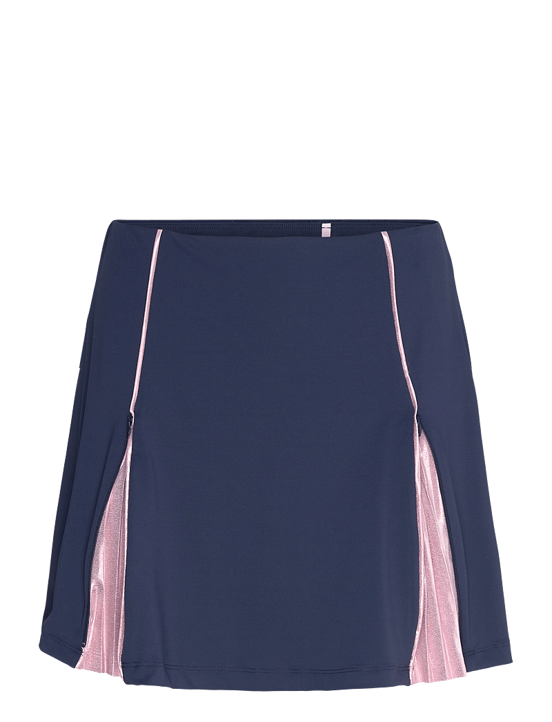 Original Penguin Golf - HIGH WAIST COLOUR BLOCK SKORT 16" - suknelės ir sijonai - black iris - 1