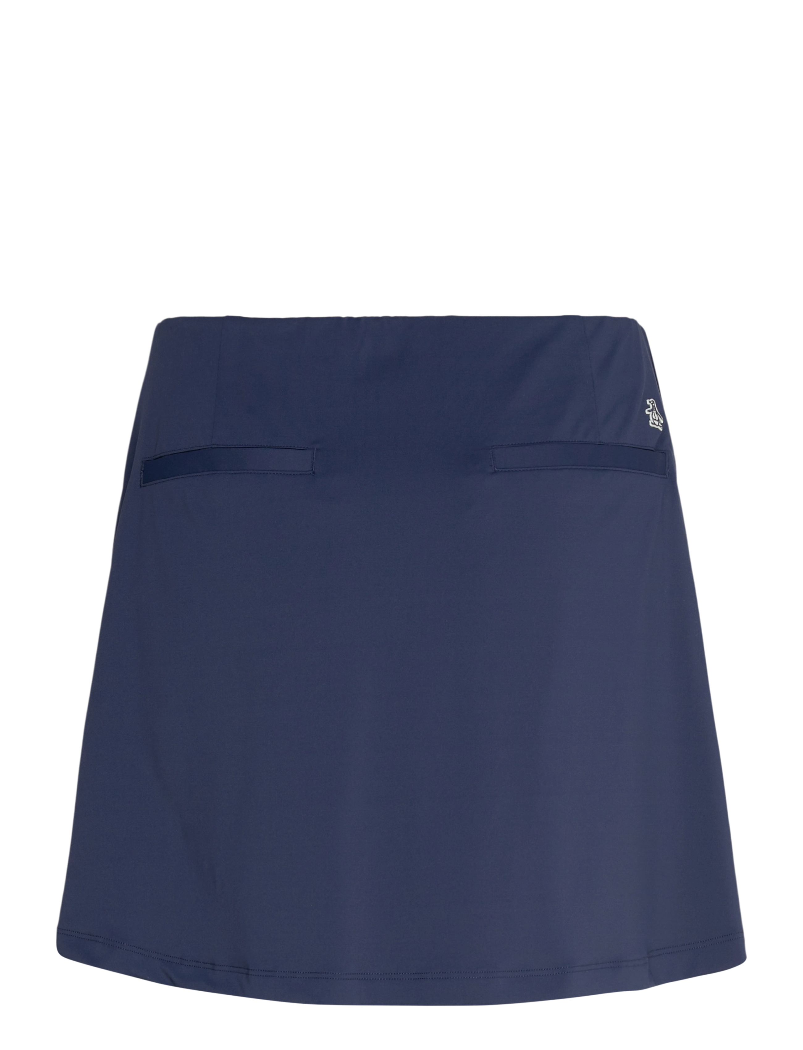 Original Penguin Golf - HIGH WAIST COLOUR BLOCK SKORT 16" - sportiniai sijonai - black iris - 2