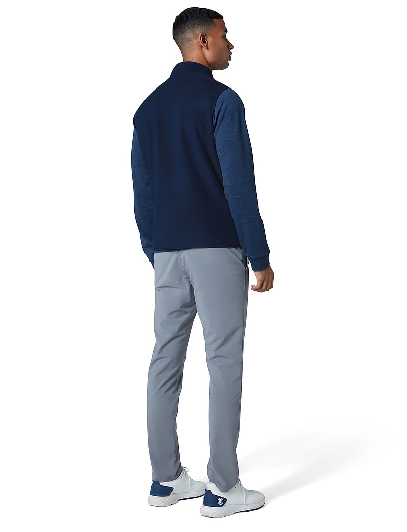 Original Penguin Golf - Lightweight Mixed Media Reversible Vest - outdoor - black iris - 5