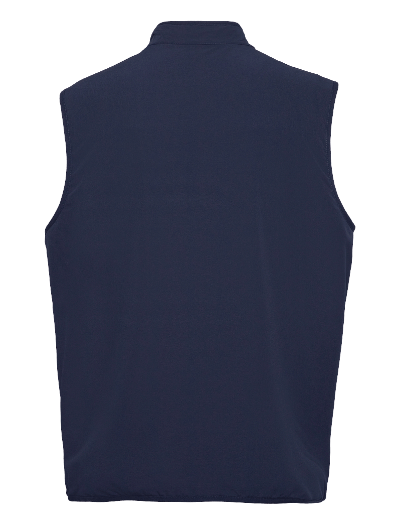 Original Penguin Golf - Lightweight Mixed Media Reversible Vest - outdoor - black iris - 4