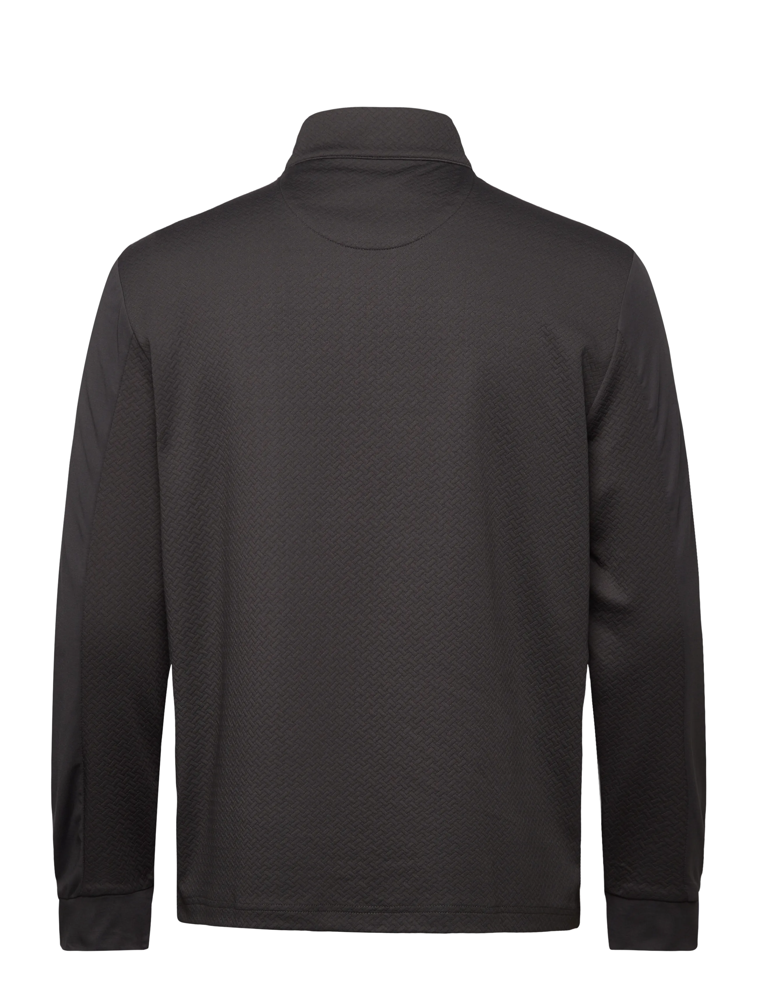 Original Penguin Golf - Lightweight 1/4-Zip Mixed Media Pullover - fleece - asphalt - 2