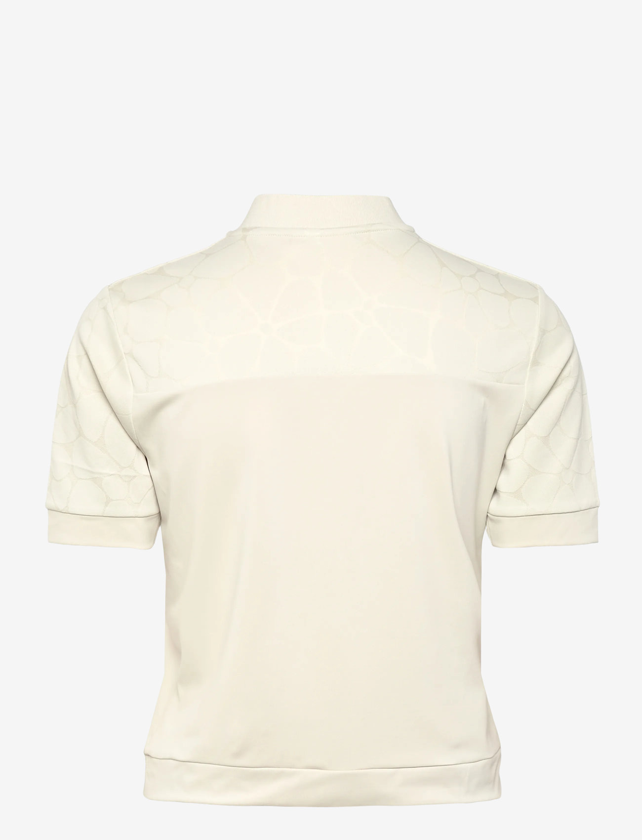 Original Penguin Golf - Laser Cut Floral Top - t-shirts - silver birch - 2