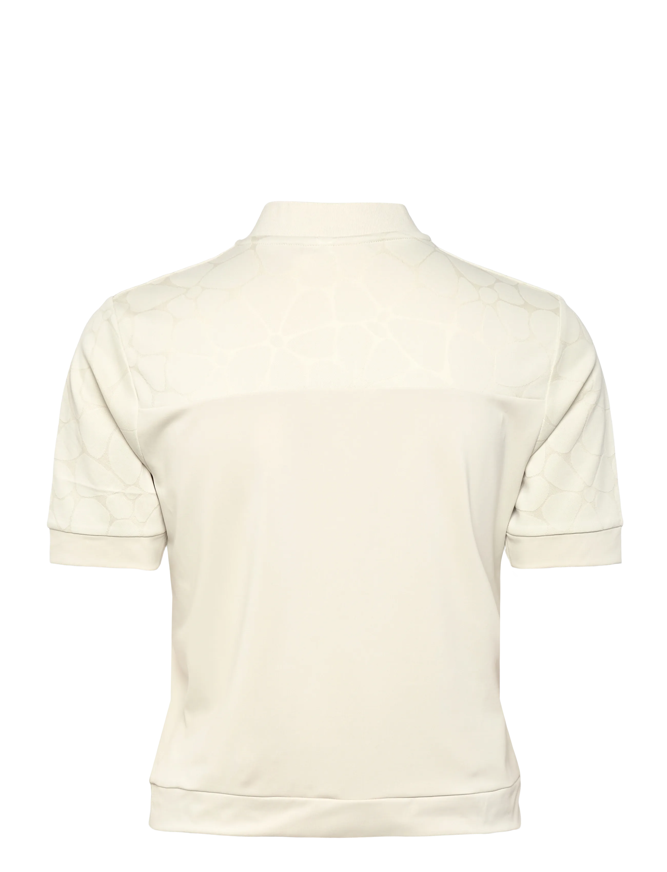 Original Penguin Golf - Laser Cut Floral Top - t-shirts - silver birch - 2