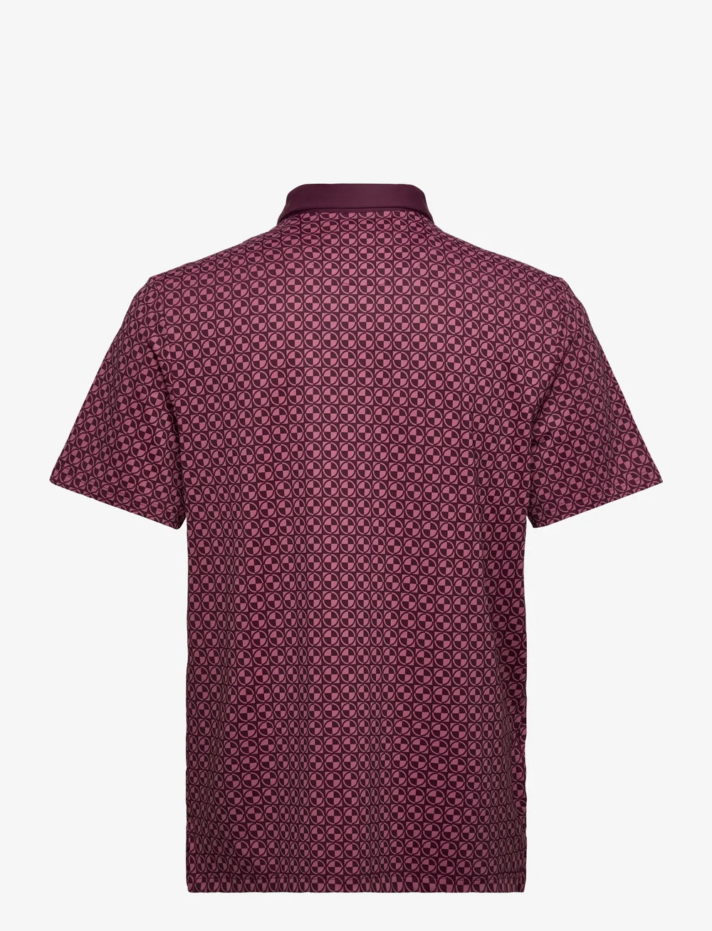 Original Penguin Golf - Pete's Check Print Polo - toppe & t-shirts - mauve wine - 2