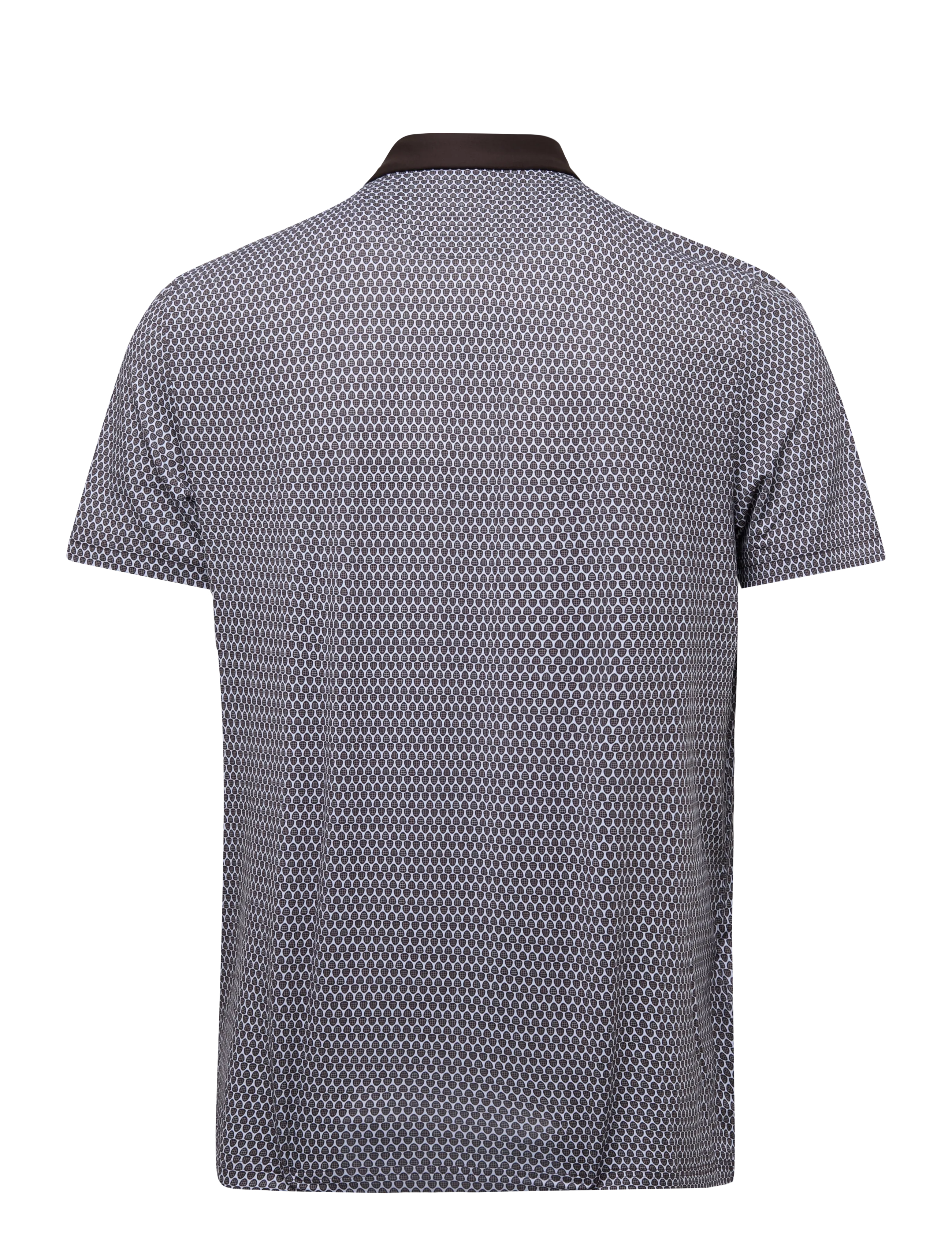 Original Penguin Golf - GUITAR PICK PRINTED POLO - alussärgid ja t-särgid - chocolate torte - 1