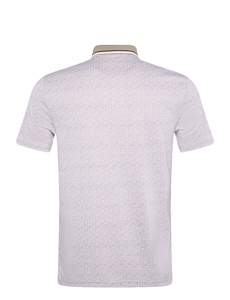 Original Penguin Golf - OXFORD JACQUARD POLO - bright white - 1