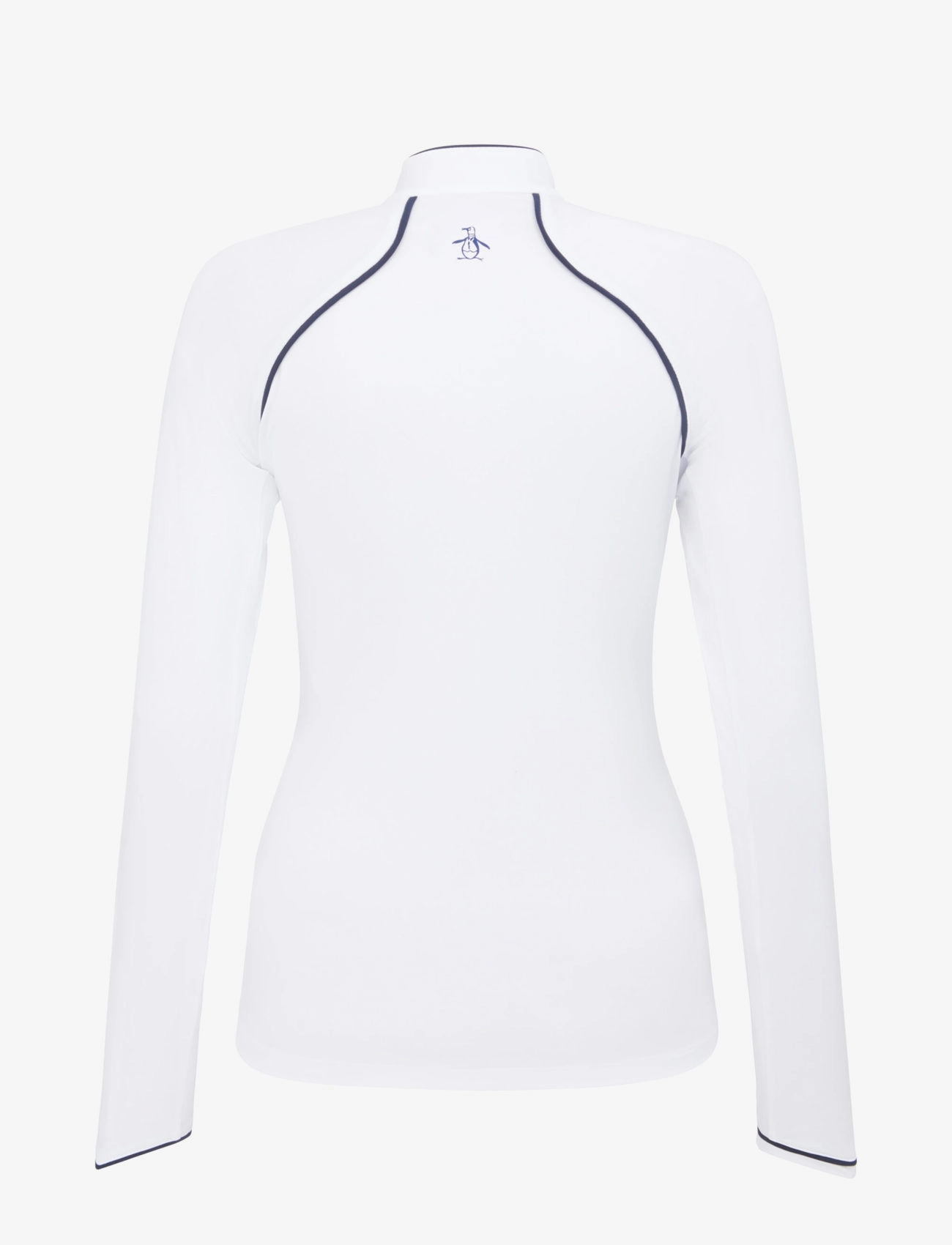 Original Penguin Golf - SOLID 1/4 ZIP SUN PROTECTION TOP - sweatshirts - bright white - 2