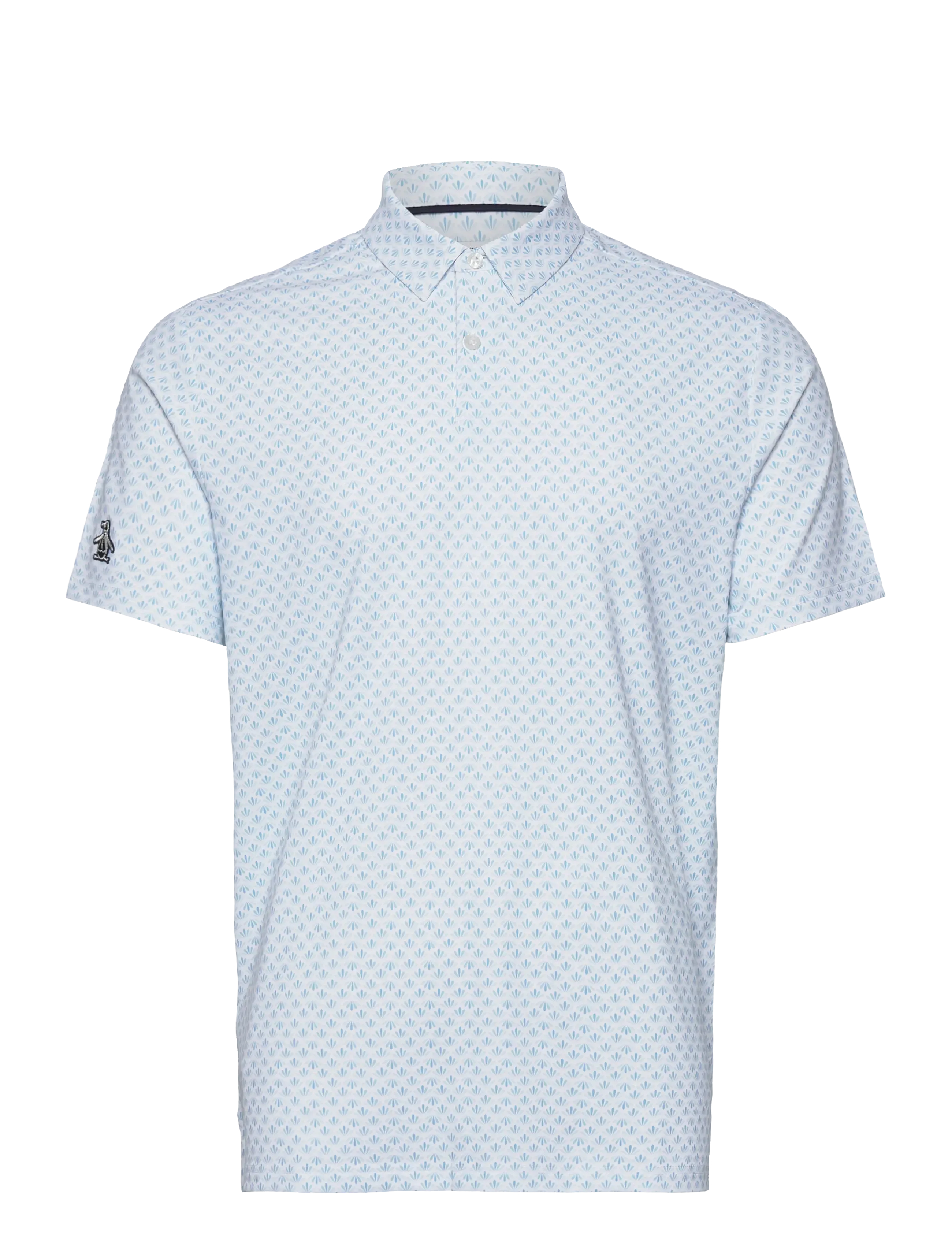 Original Penguin Golf Retro Geo Print - Kortærmede poloer - BLUE GROTTO / blue