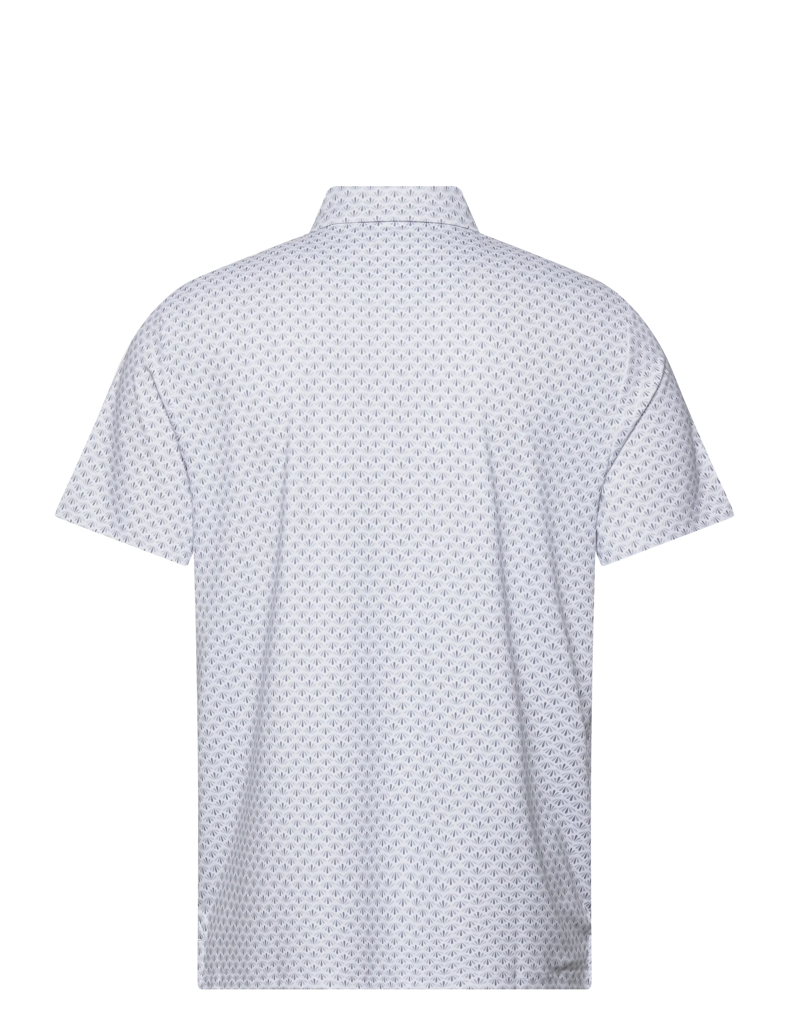 Original Penguin Golf - Retro Geo Print Polo - polos - bright white - 1