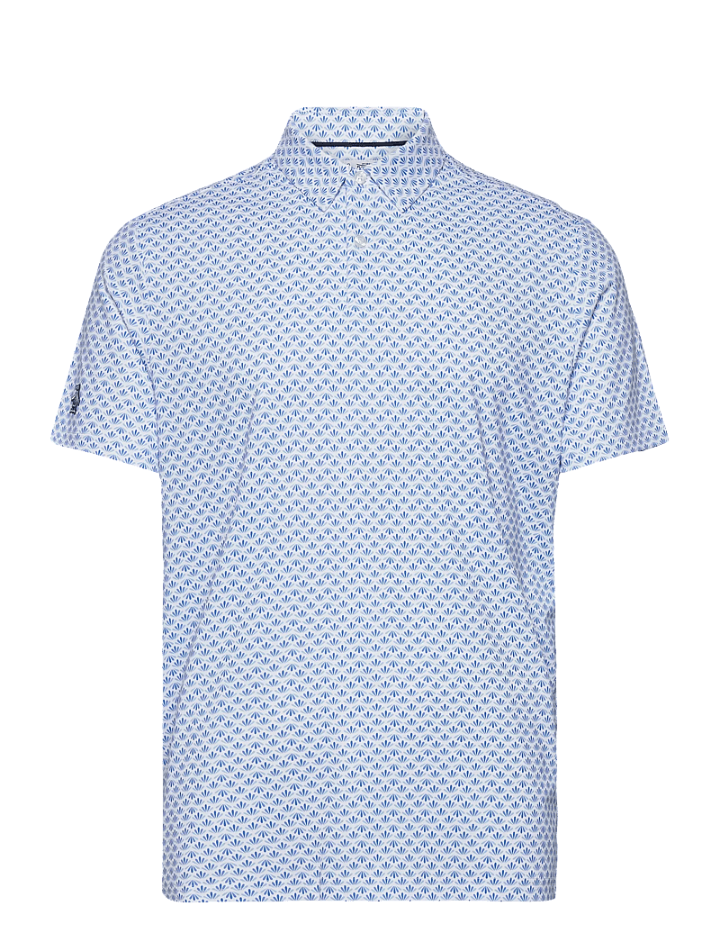 Original Penguin Golf - Retro Geo Print - oberteile & t-shirts - french blue - 0