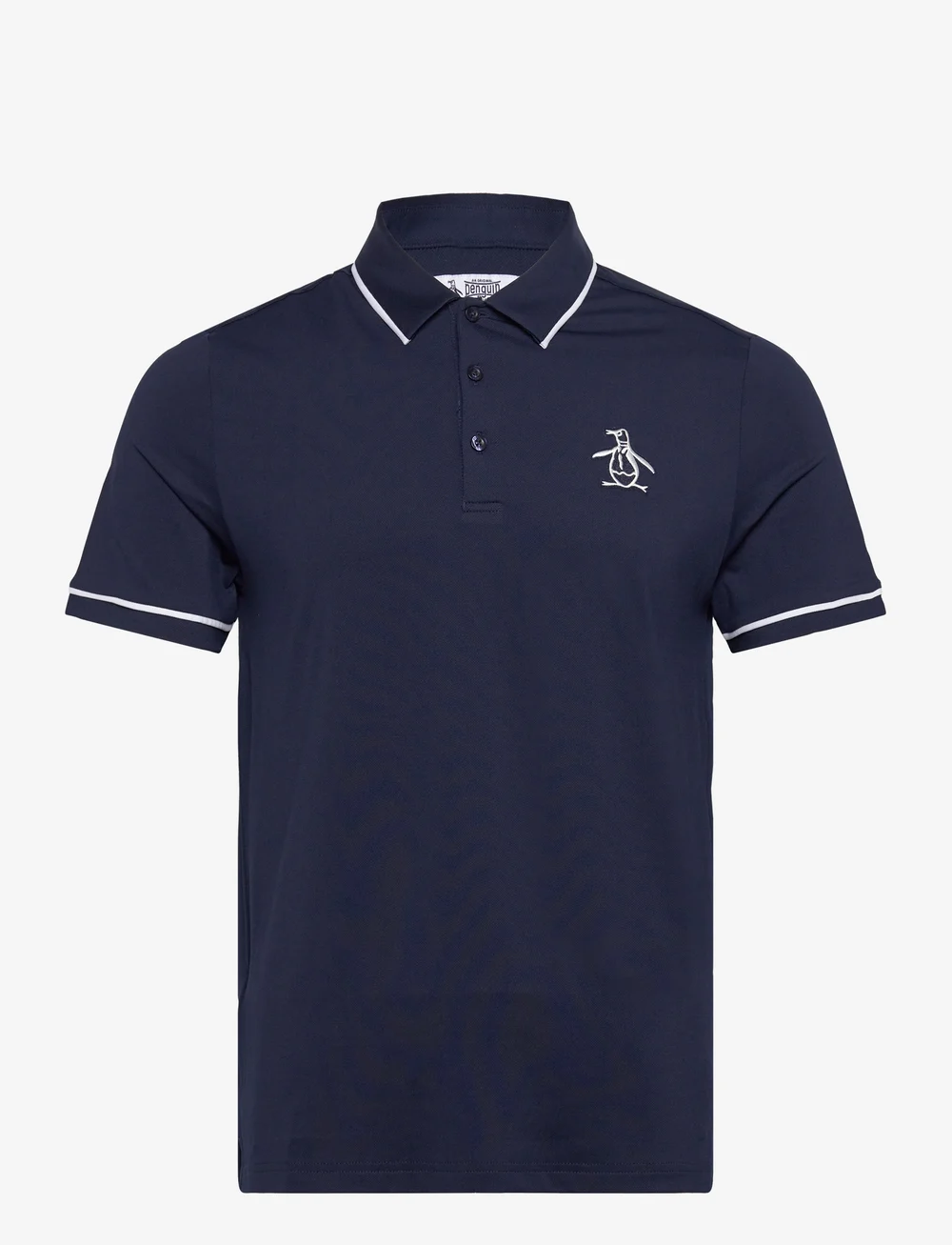 Penguin Heritage Piped Polo Shirt - Black Iris Penguin Heritage Piped Polo Shirt - Black Iris