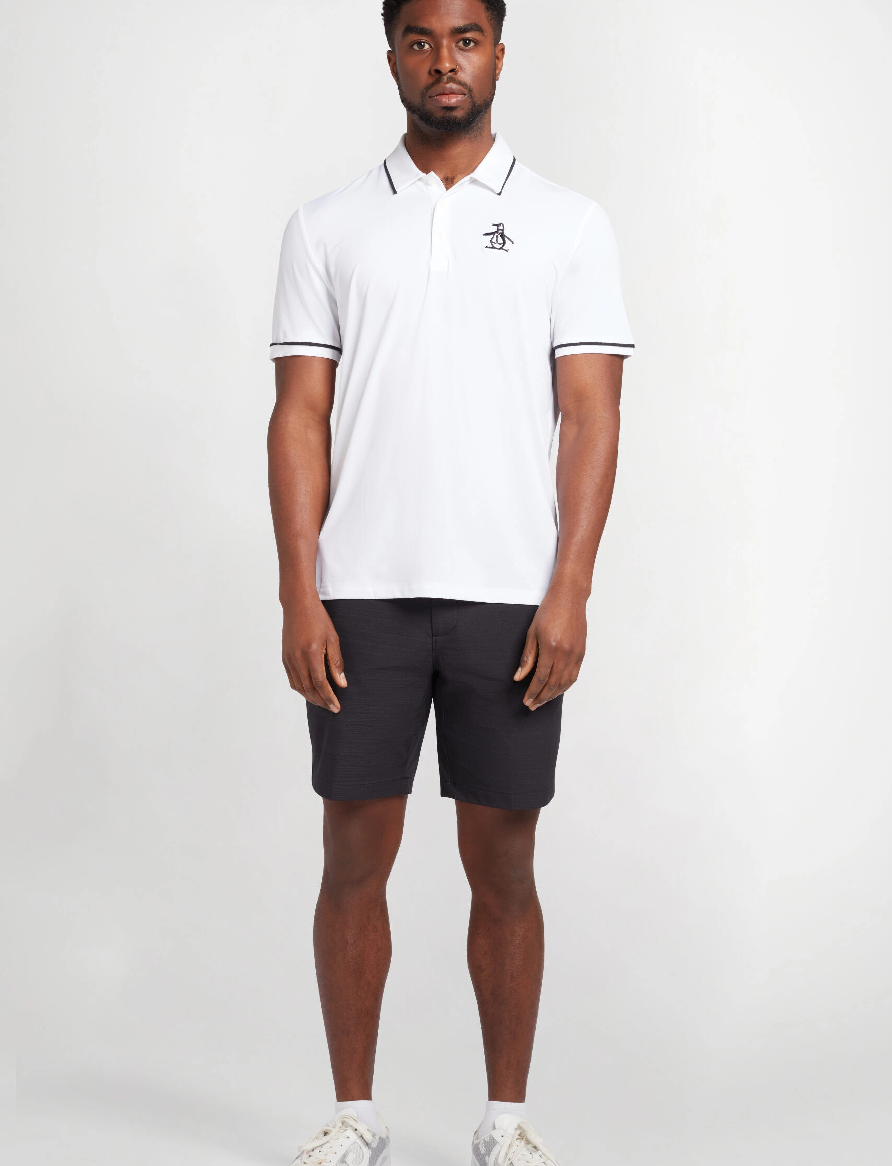 Original Penguin Golf Ss Heritage Piped Polo (OPGOGKSD008) - Short
