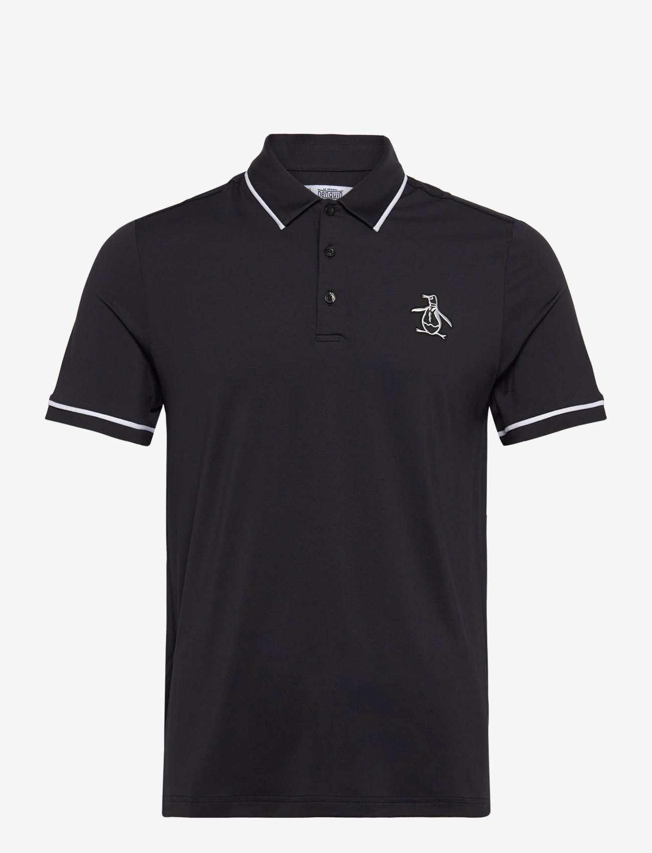 Original Penguin Golf Ss Heritage Piped Polo (OPGOGKSD008) Short-sleeved  polos