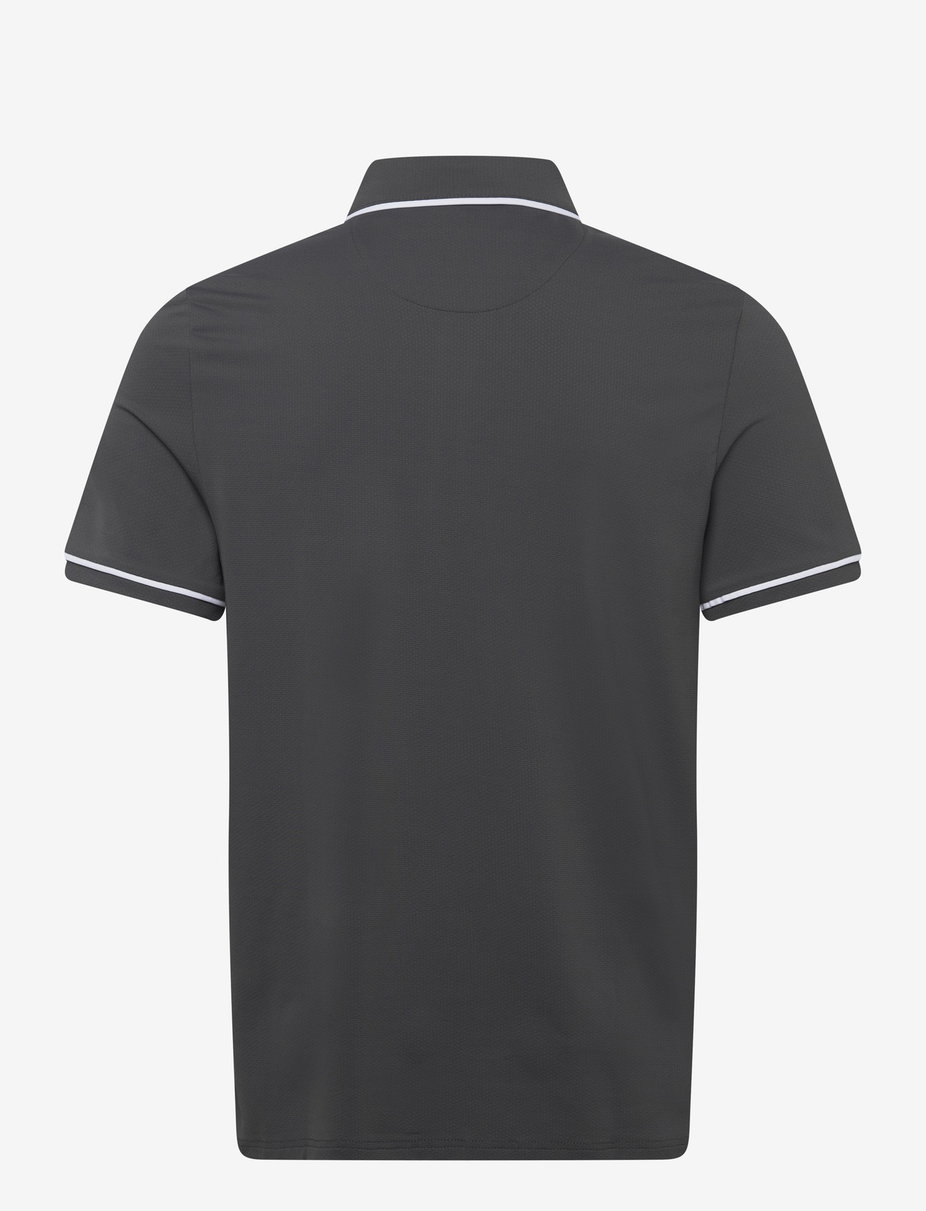 Original Penguin Golf - Technical Earl Short Sleeve Golf Polo Shirt - toppar & t-shirts - asphalt - 1