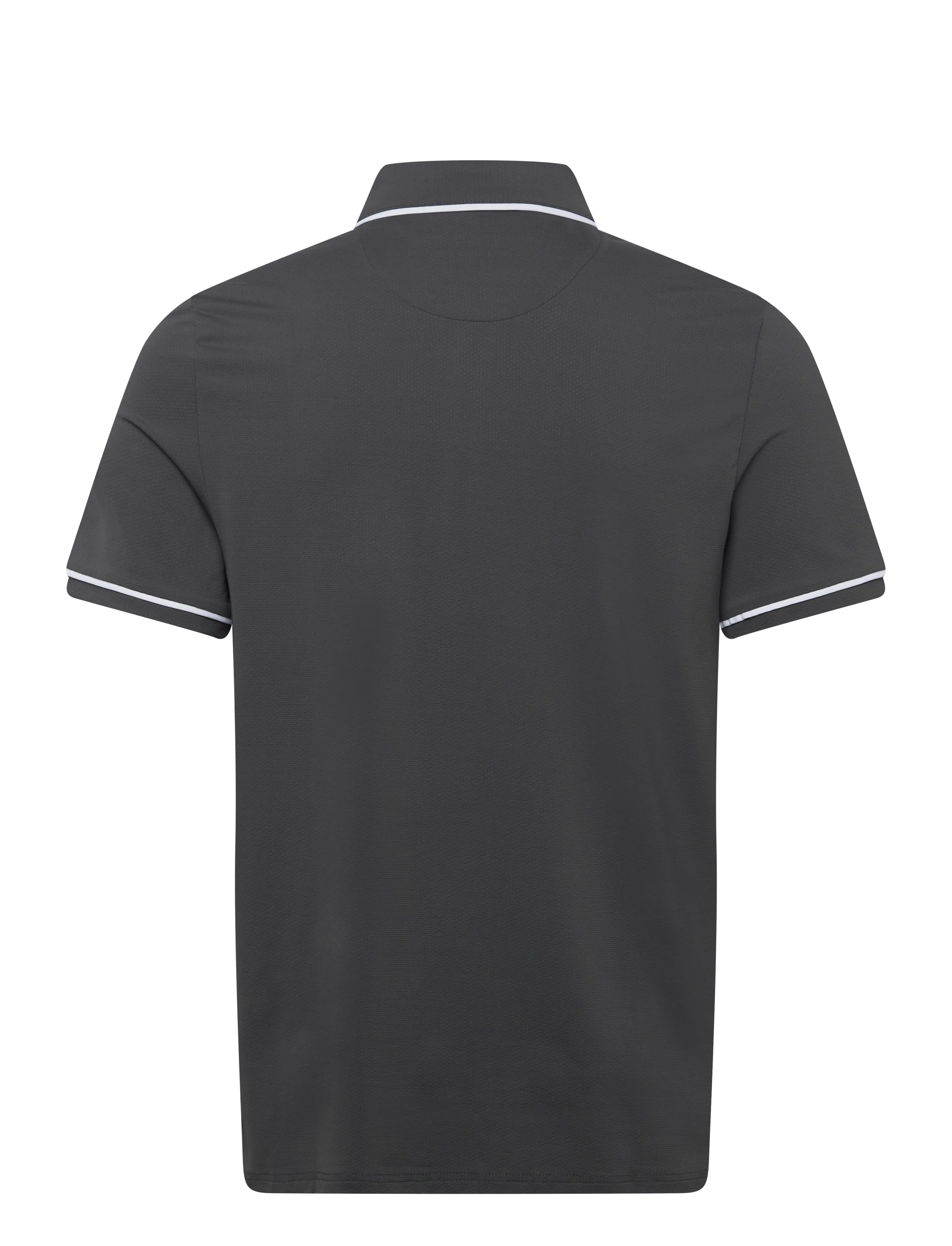 Original Penguin Golf - Technical Earl Short Sleeve Golf Polo Shirt - polos - asphalt - 1