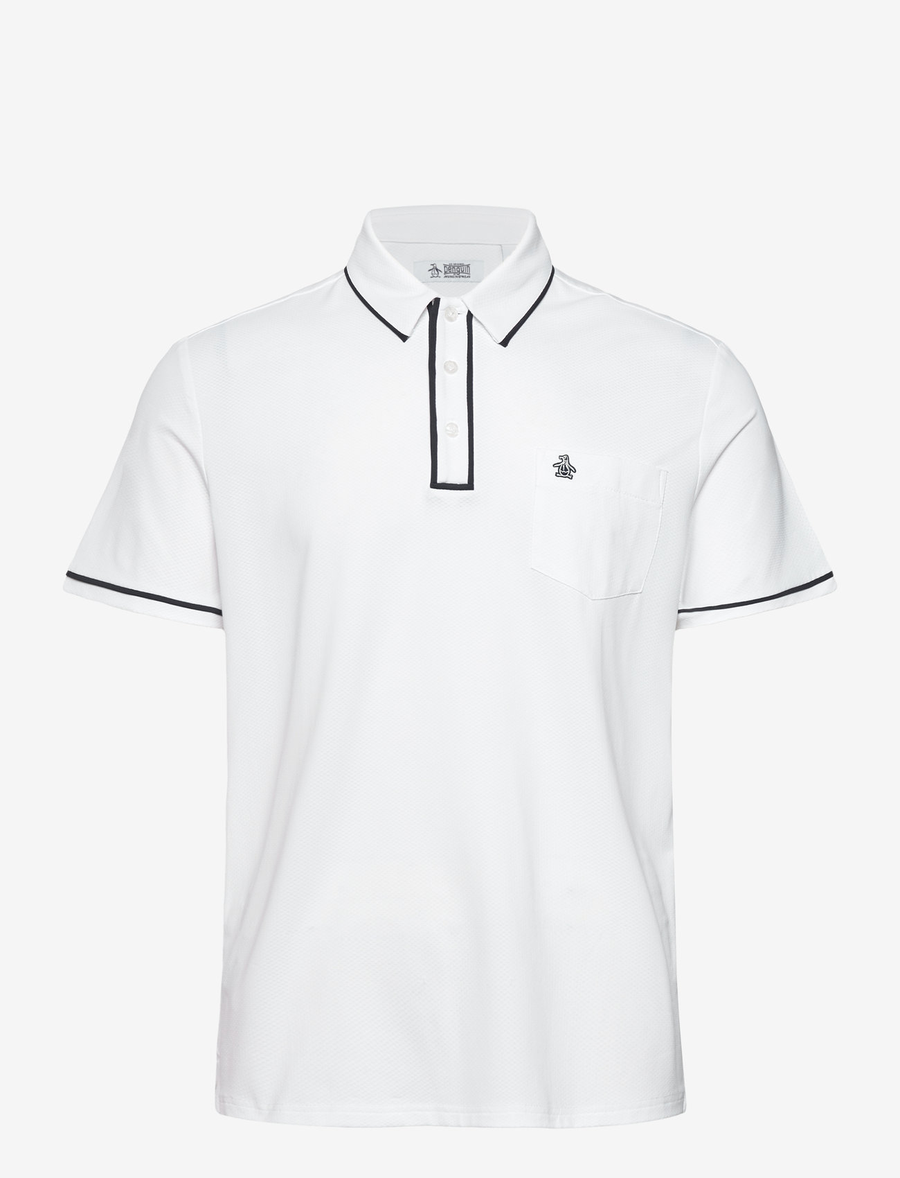Original Penguin Golf - THE TECHNICAL EARL - kortærmede poloer - bright white - 0