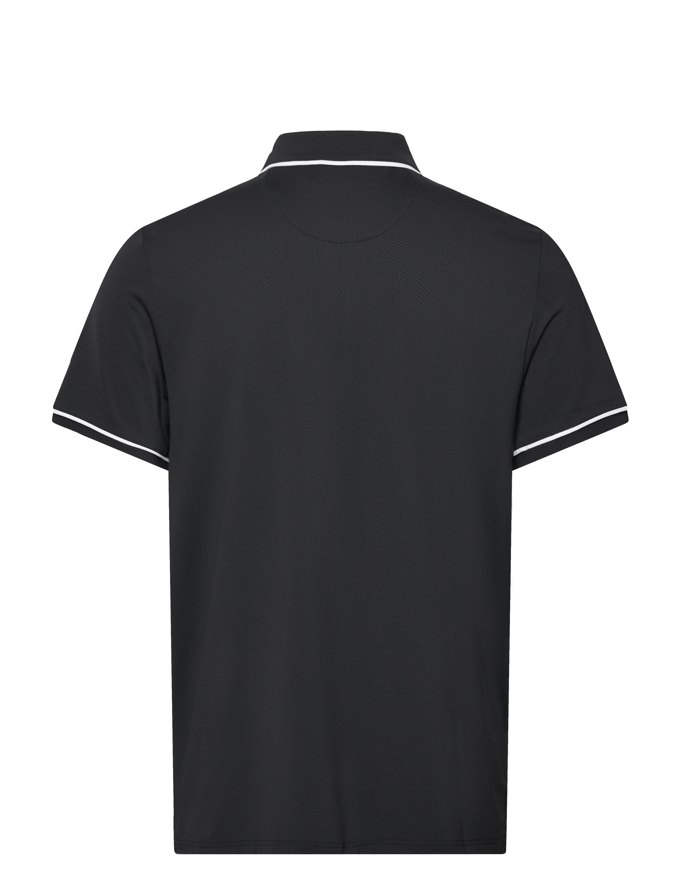 Original Penguin Golf - Technical Earl Short Sleeve Golf Polo Shirt - short-sleeved polos - caviar - 1