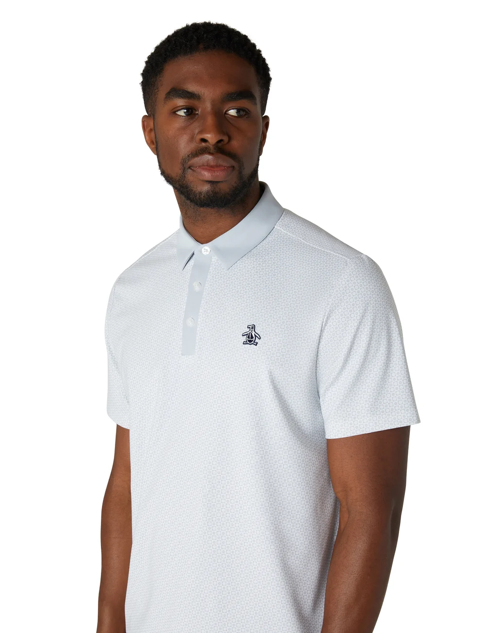 Original Penguin Golf All over Retro Micro Floral Print Polo Polos Boozt