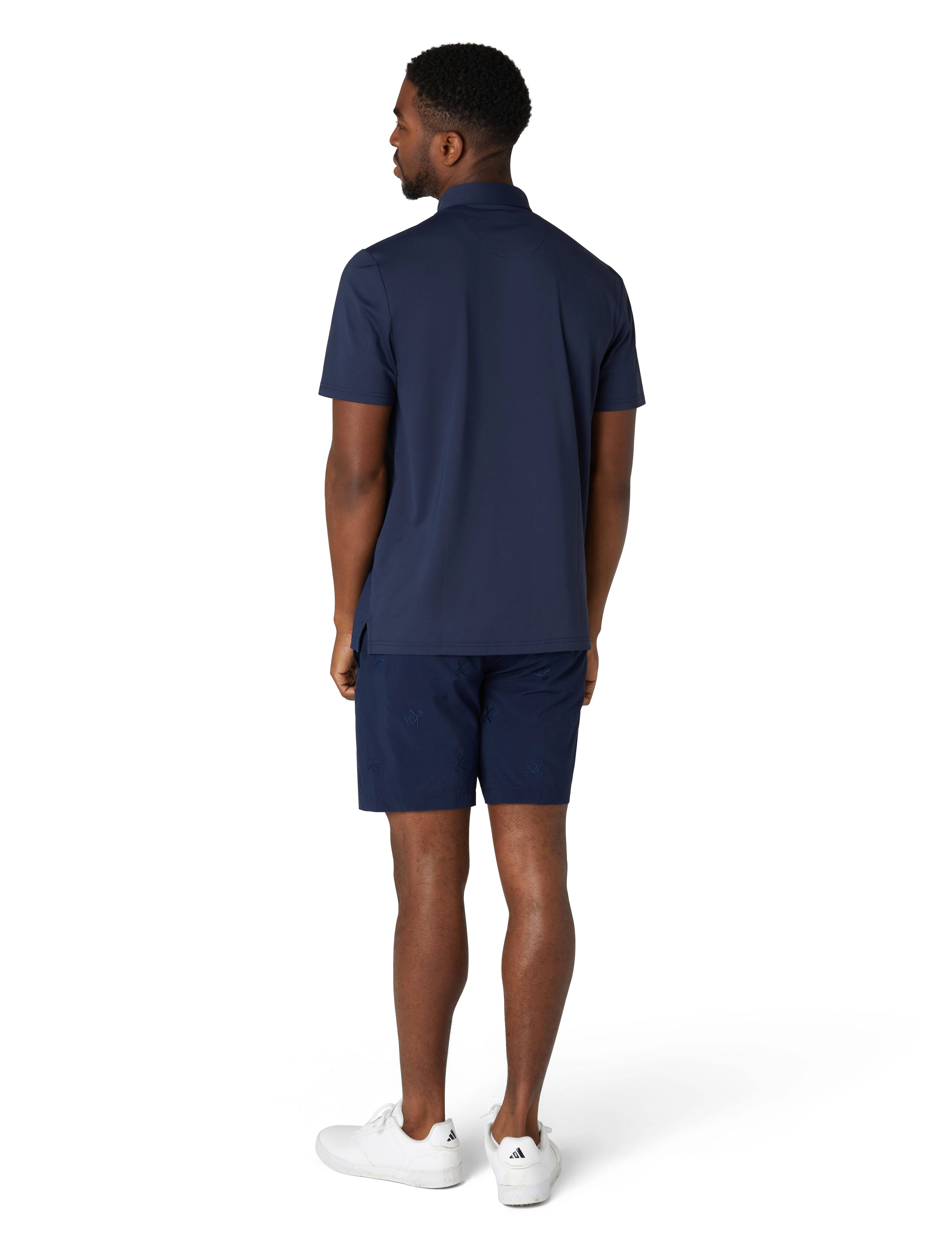 Original Penguin Golf - Pete´s vertical colour block print - black iris - 3