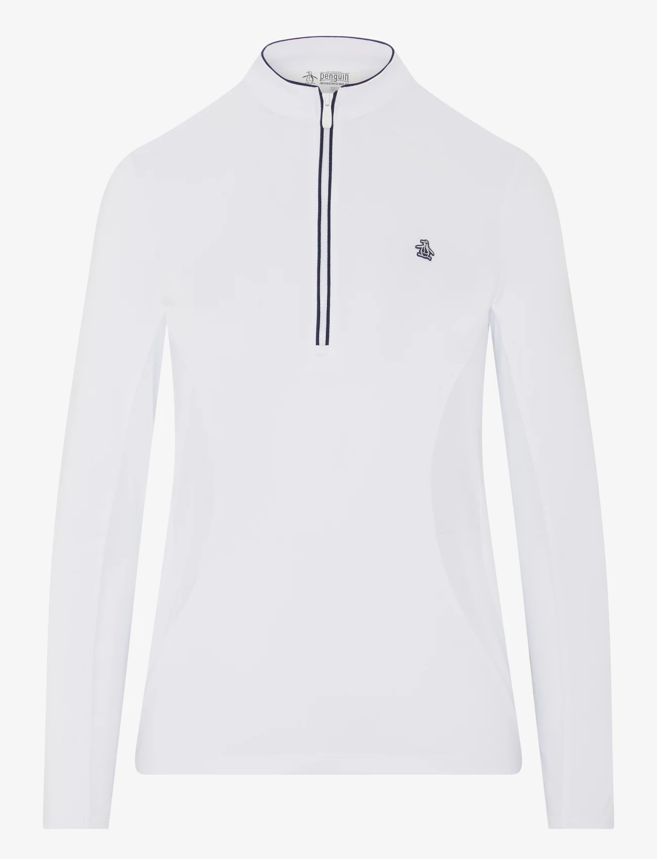 Original Penguin Golf - LS 1/4 zip layering - mid layer jackets - bright white - 0
