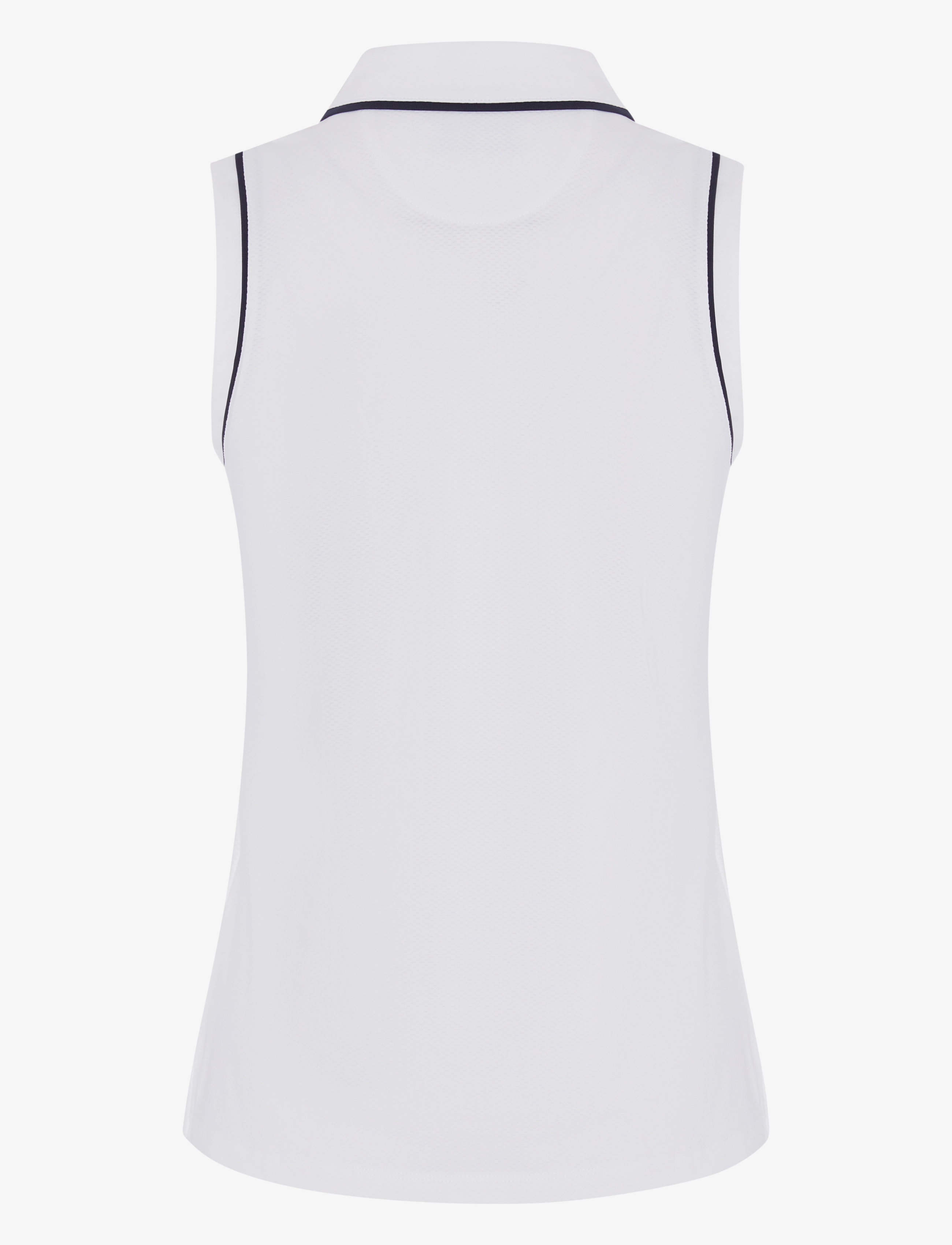 Original Penguin Golf - SLEEVELESS VERONICA POLO - polos - bright white - 2