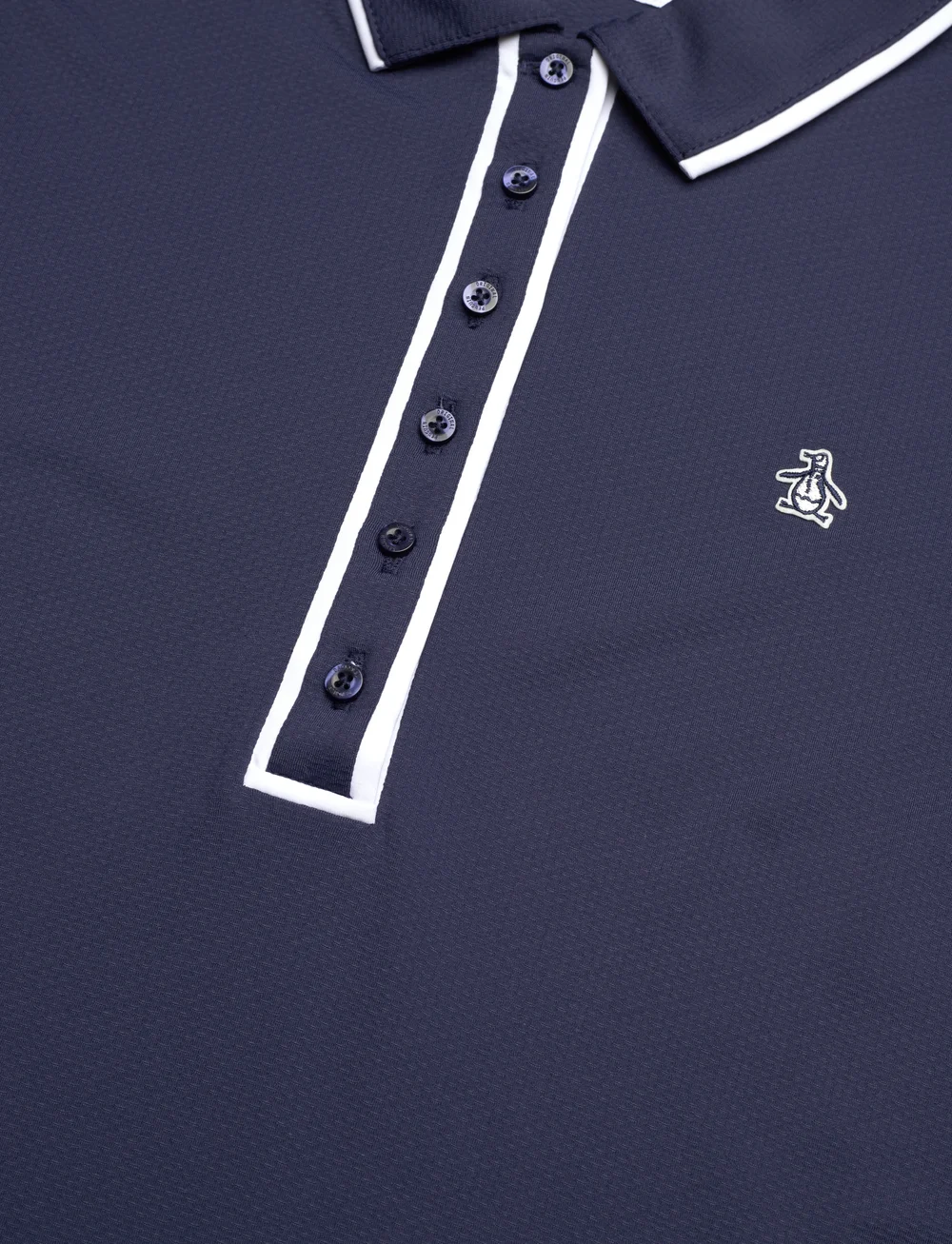 Original Penguin Golf - SHORT SLEEVE VERONICA POLO - toppar & t-shirts - black iris - 2