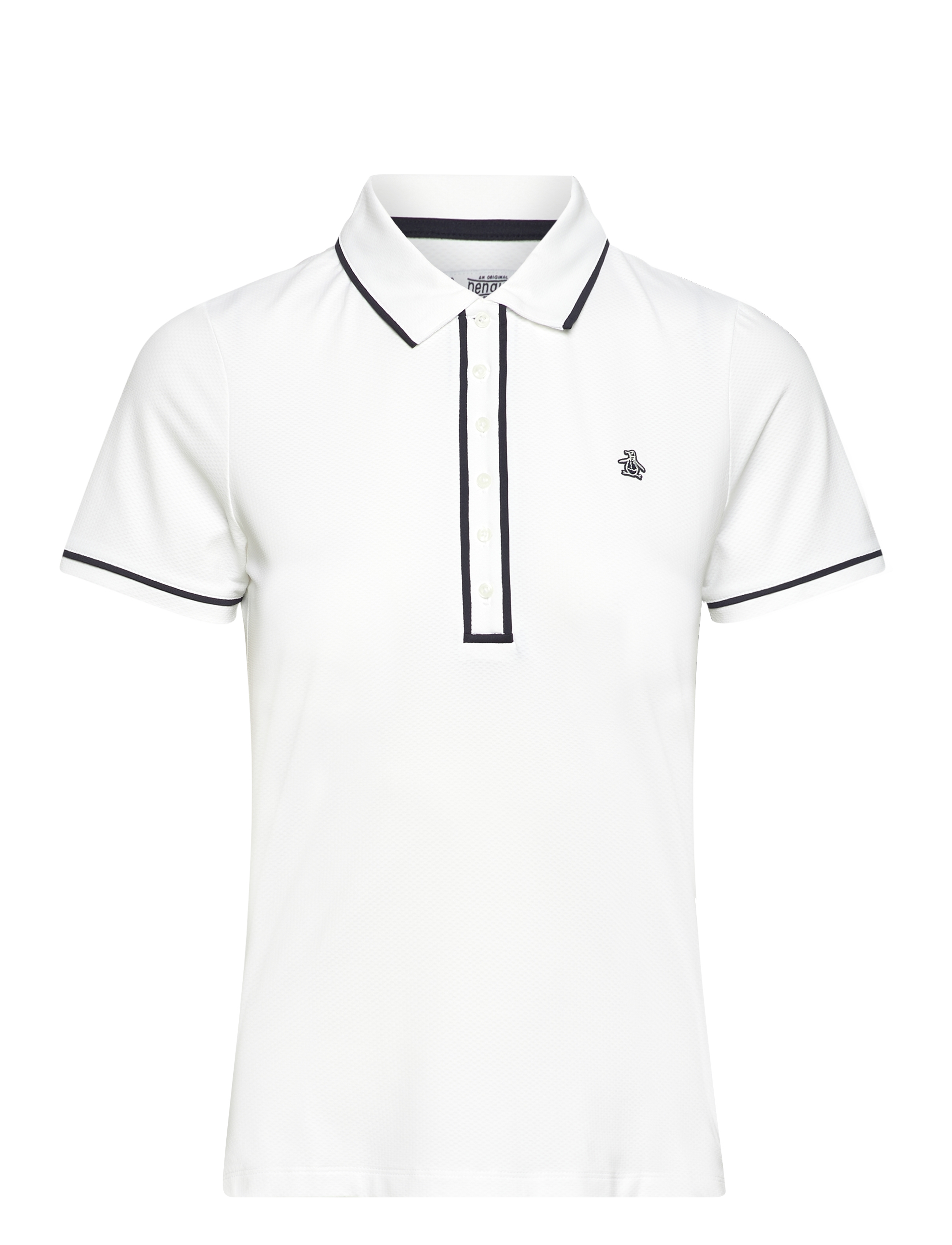 ORIGINAL PENGUIN GOLF Kurz Sleeve Veronica Polo Weiß - S - Damen