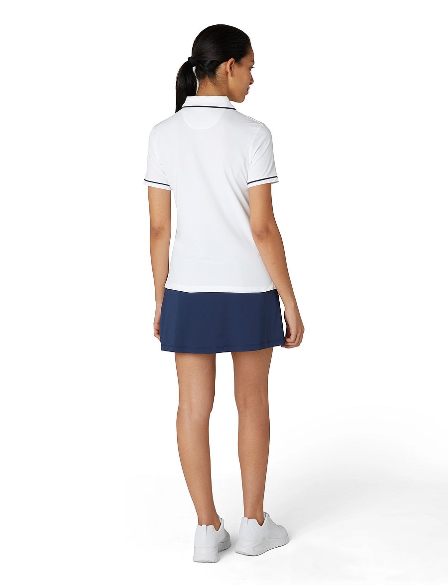 Original Penguin Golf - Short Sleeve Performance Veronica Golf Polo - oberteile & t-shirts - bright white - 3