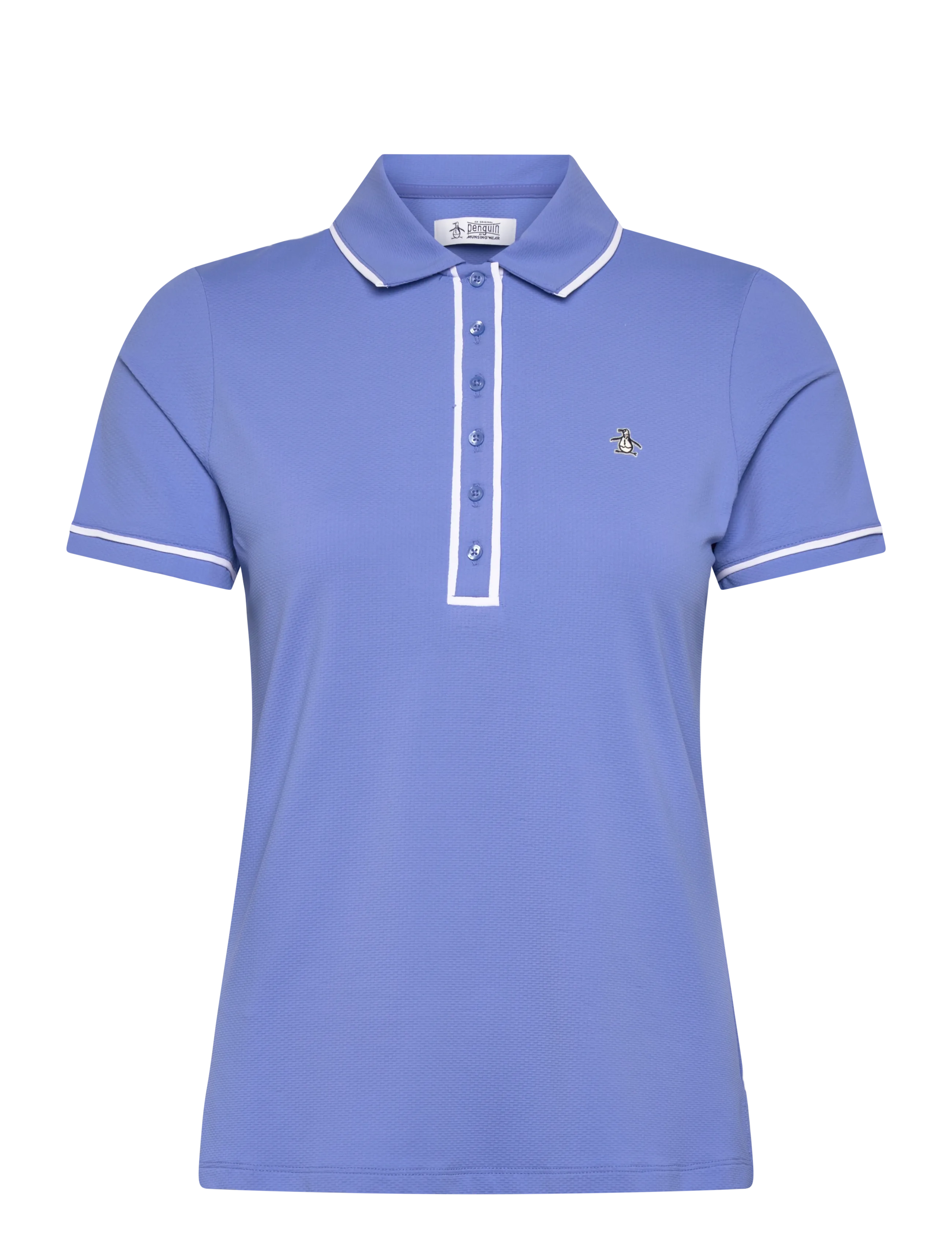 ORIGINAL PENGUIN GOLF Kurz Sleeve Veronica Polo Lila - XS - Damen