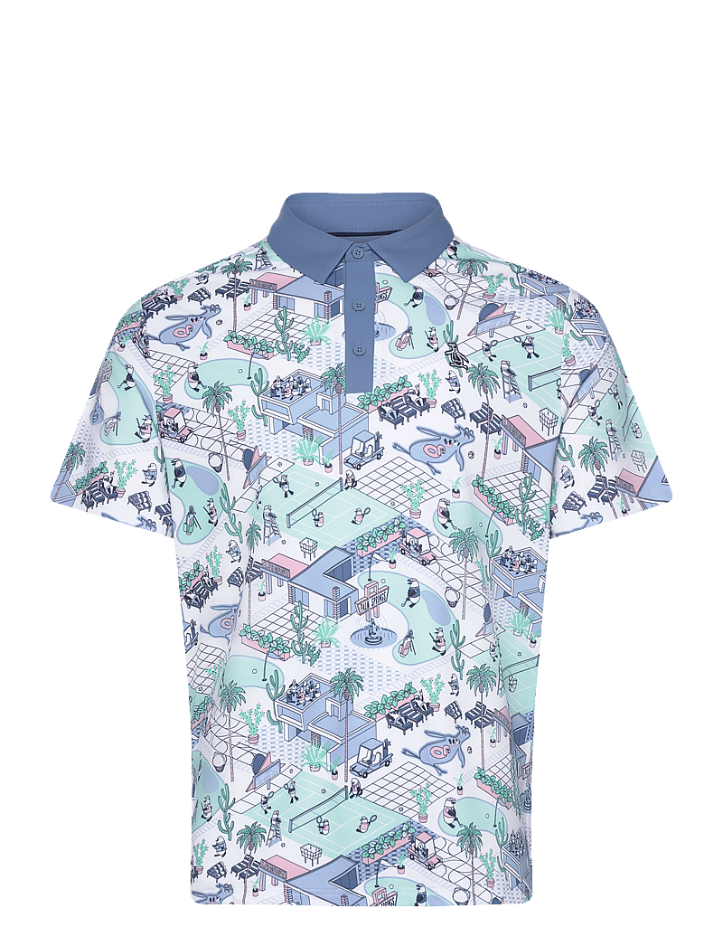 Original Penguin Golf - Palm Springs Polo - oberteile & t-shirts - bright white - 0