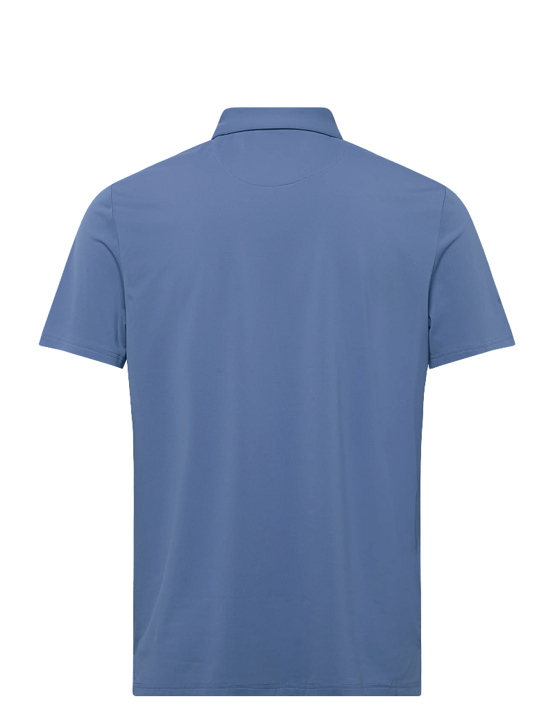 Original Penguin Golf - Palm Spring Block Polo - toppe & t-shirts - quiet harbor - 1