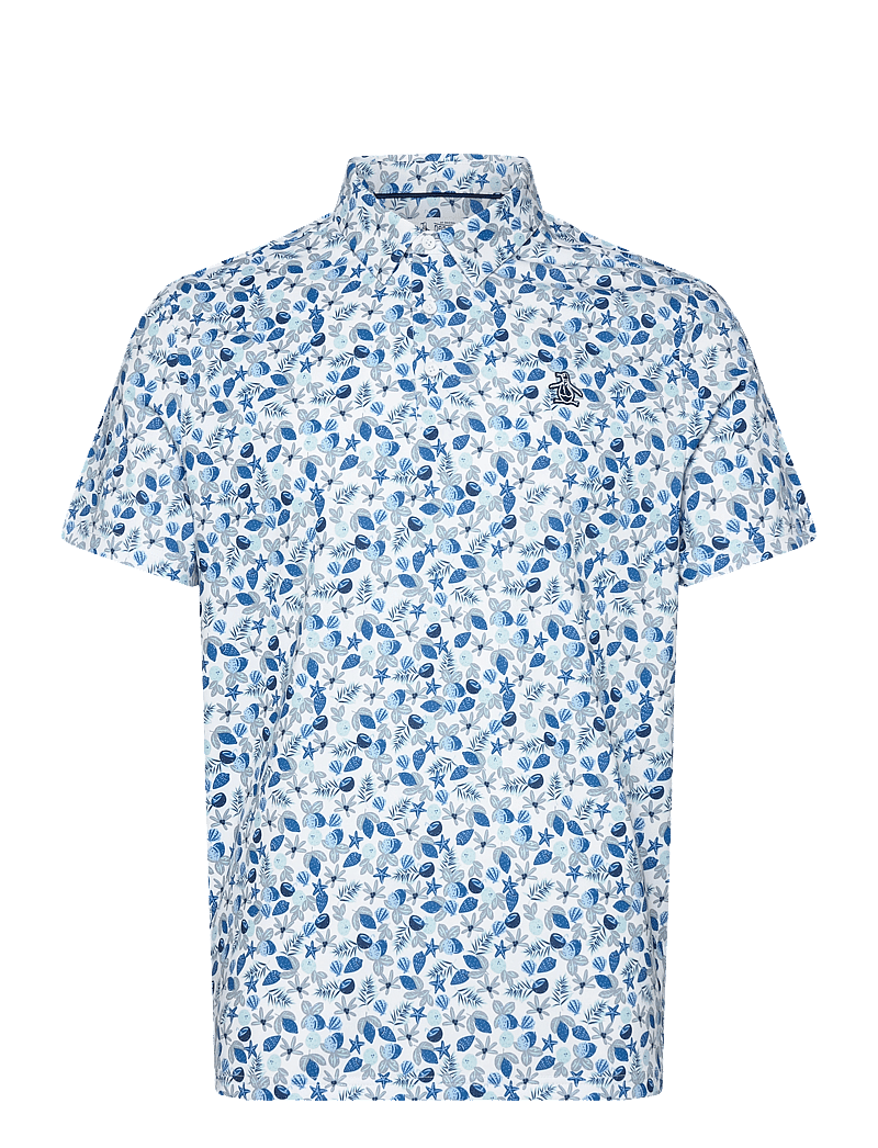 Original Penguin Golf - COCONUT CADDY POLO - oberteile & t-shirts - bright white - 0