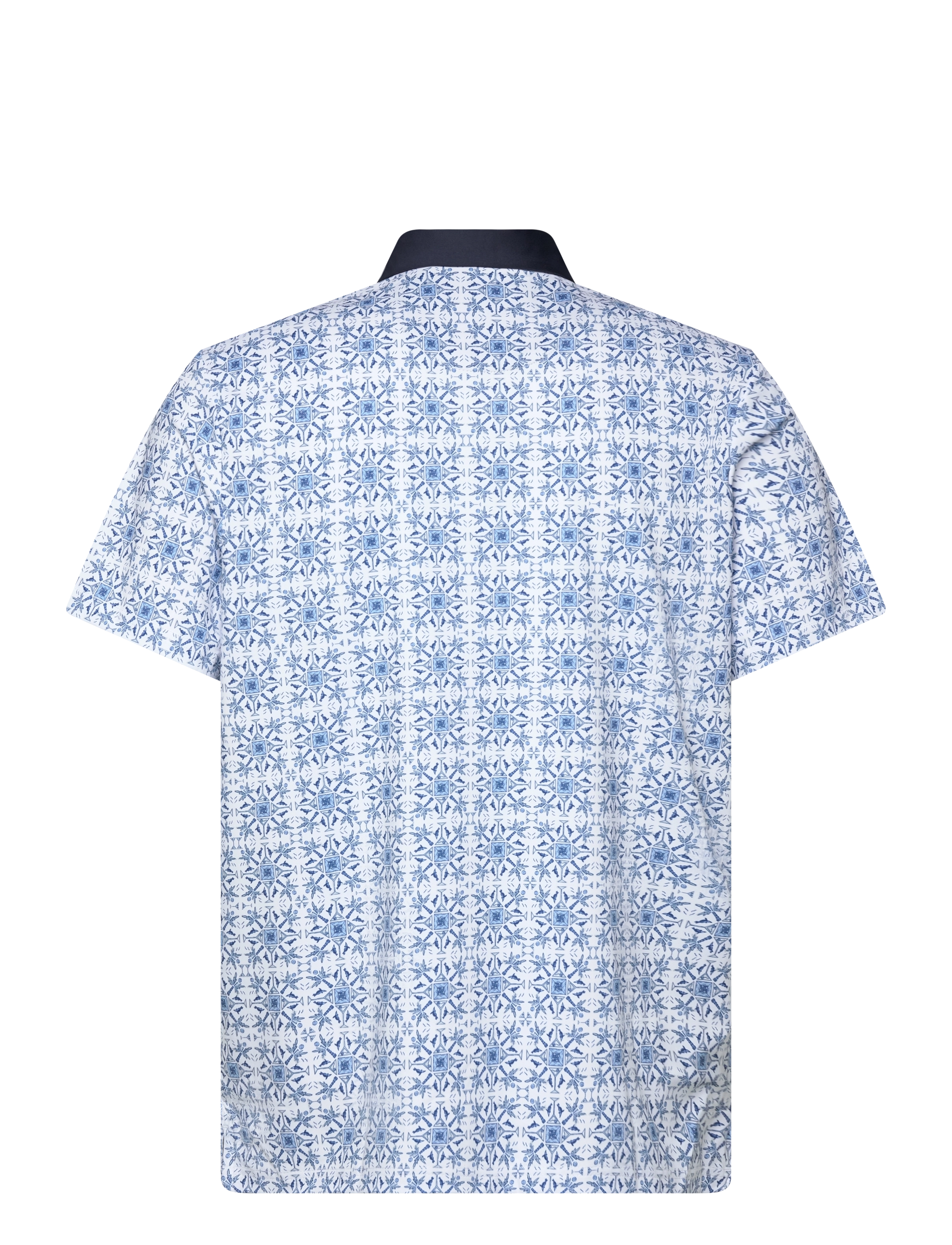 Original Penguin Golf - PETE'S COCKTAIL WINDOWPANE POLO - topi un t-krekli - bright white - 1